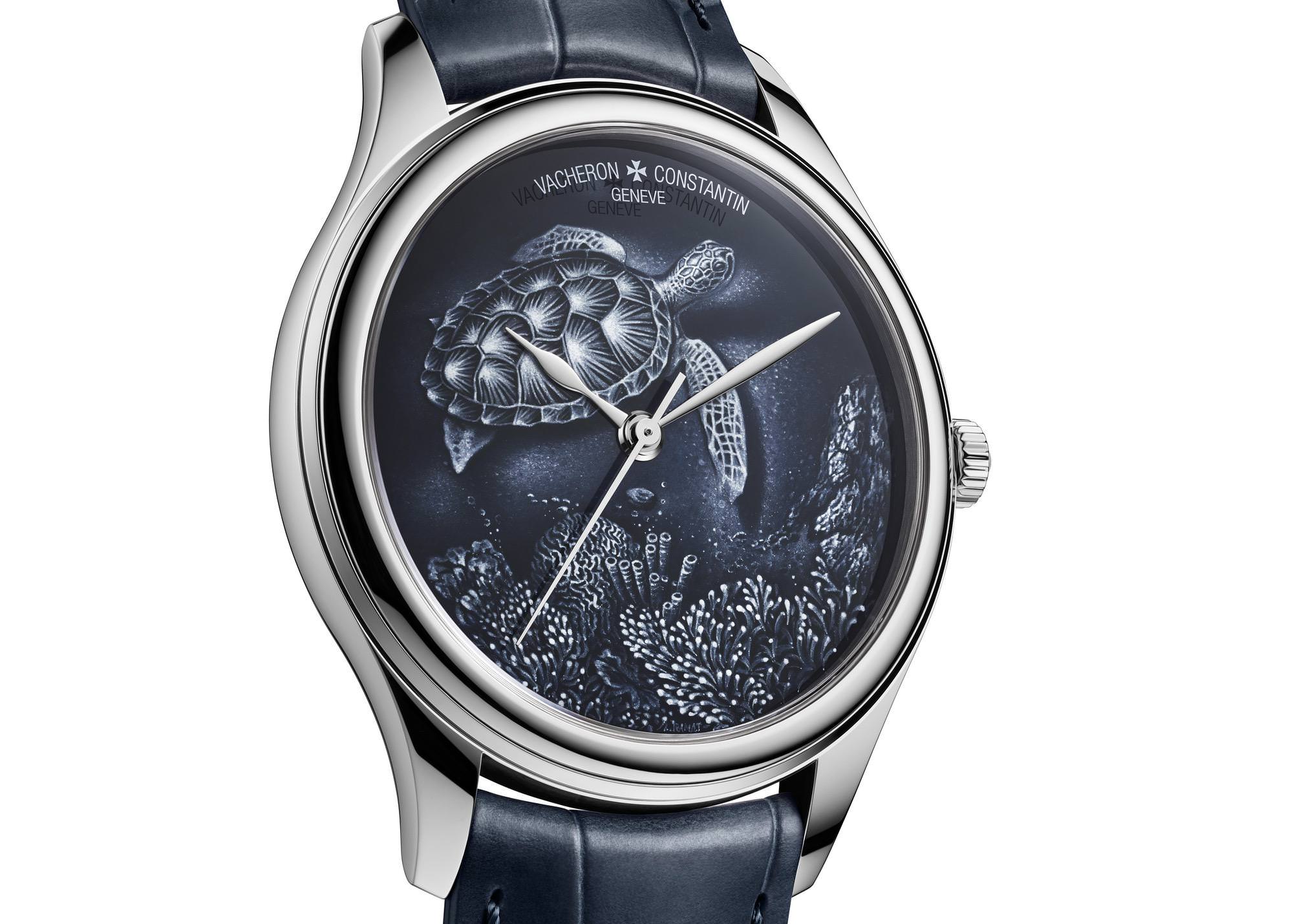 Vacheron Constantin Les Royaumes Aquatiques? Les Cabinotiers Grisaille C Turtle 2400C/000G-071C Replica 4