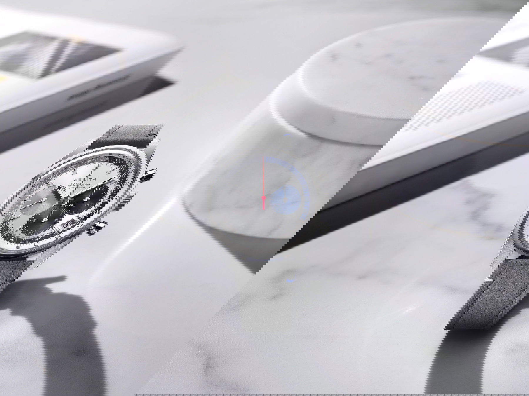 IMG_9081 Zenith Chronomaster Original Ecommerce Edition 03.3200.3600/34.C869 Replica 4