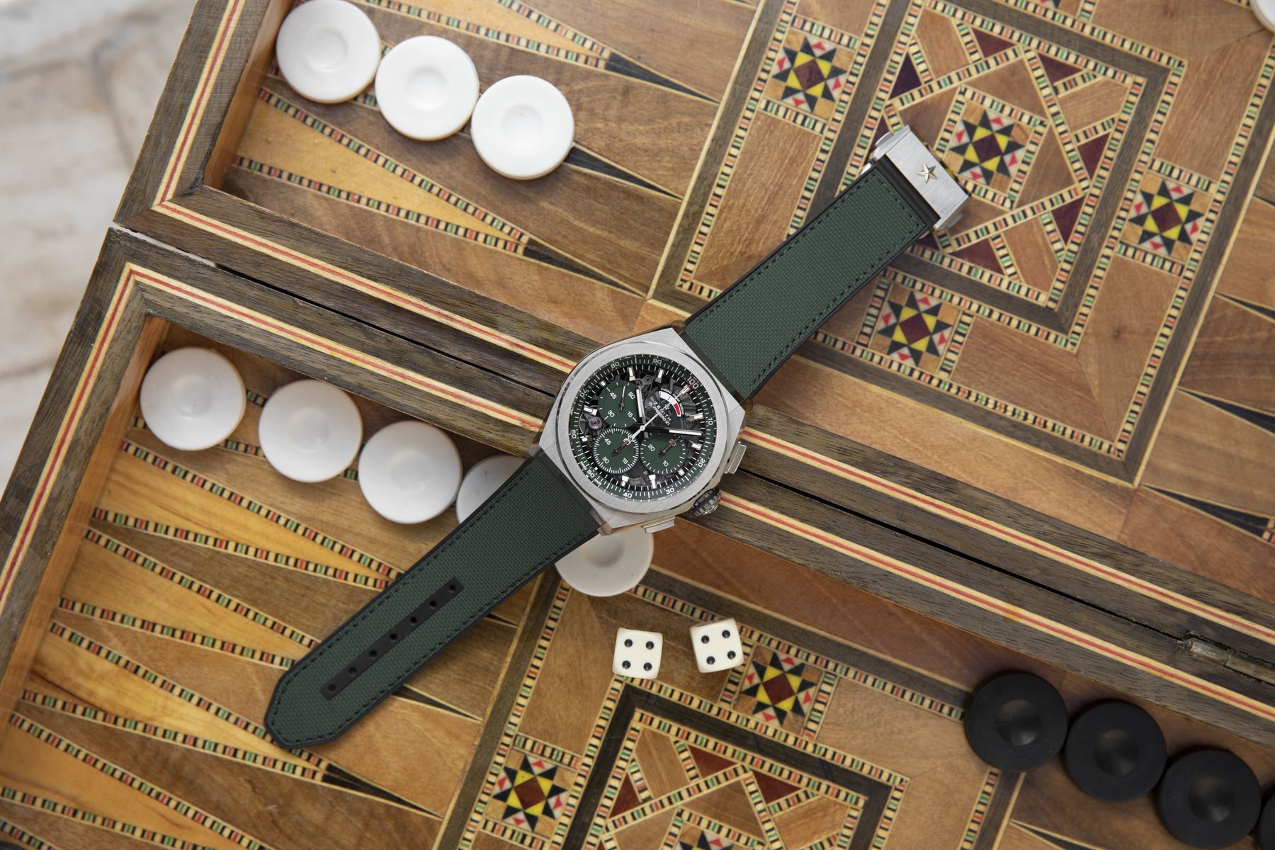 IMG_9081 Zenith Defy El Primero 21 Dubai Mall Edition 95.9016.9004/08.R942 Replica 4