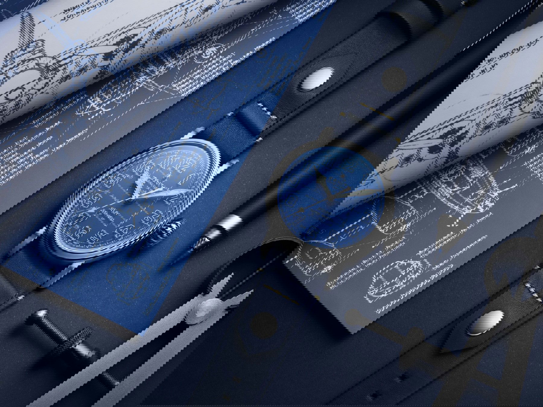 Zenith Pilot Type 20 Blueprint 03.2435.679/51.I012 Replica 4