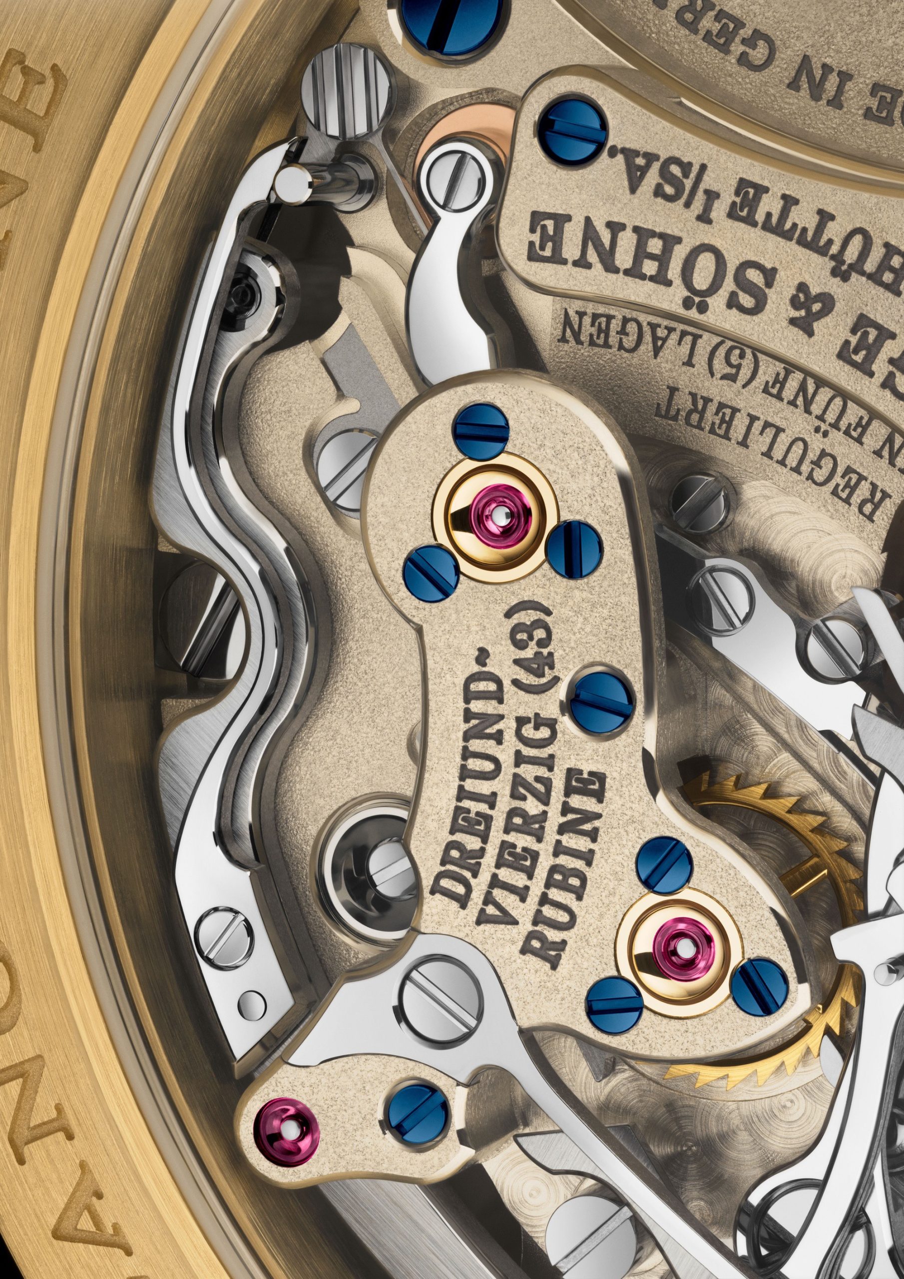 A.Lange & Sohne Datograph Handwerkskunst 405.048F Replica 5