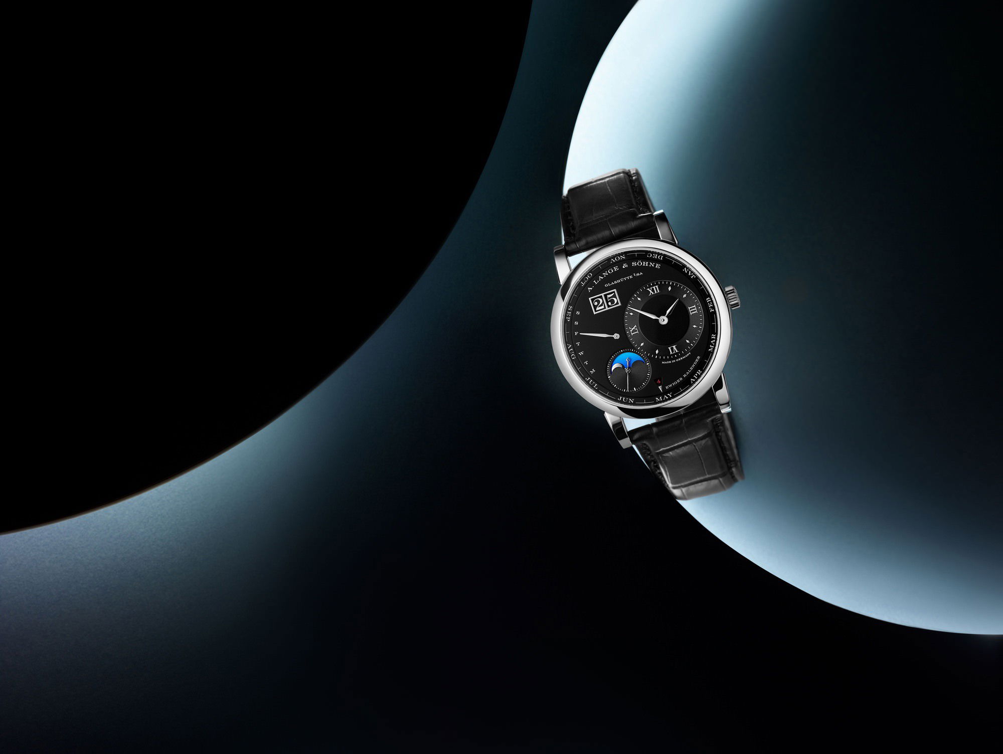 A.Lange & Sohne Lange 1 Perpetual Calendar 345.036E Replica 5