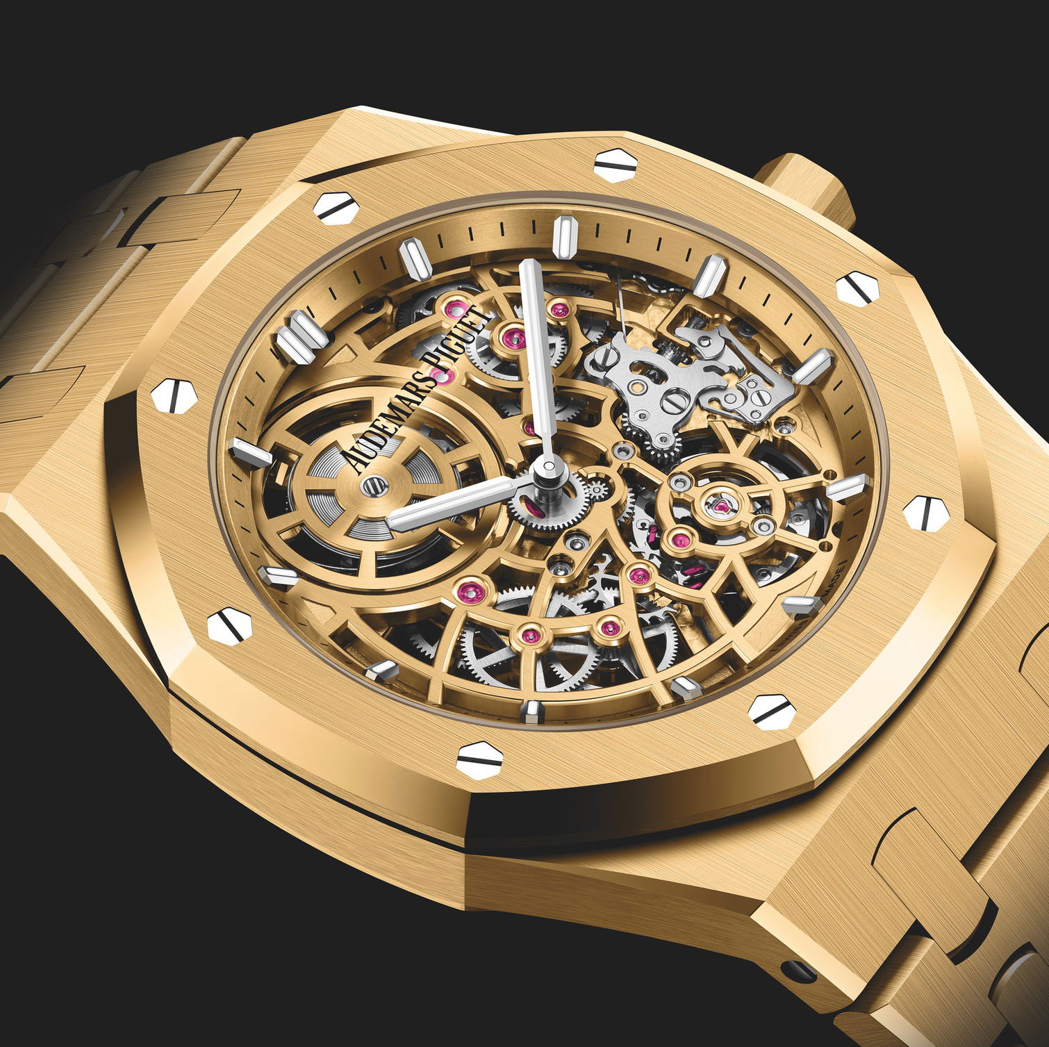 Audemars Piguet Royal Oak Jumbo Extra-Thin Openworked 16204BA.OO.1240BA.01 Replica 5