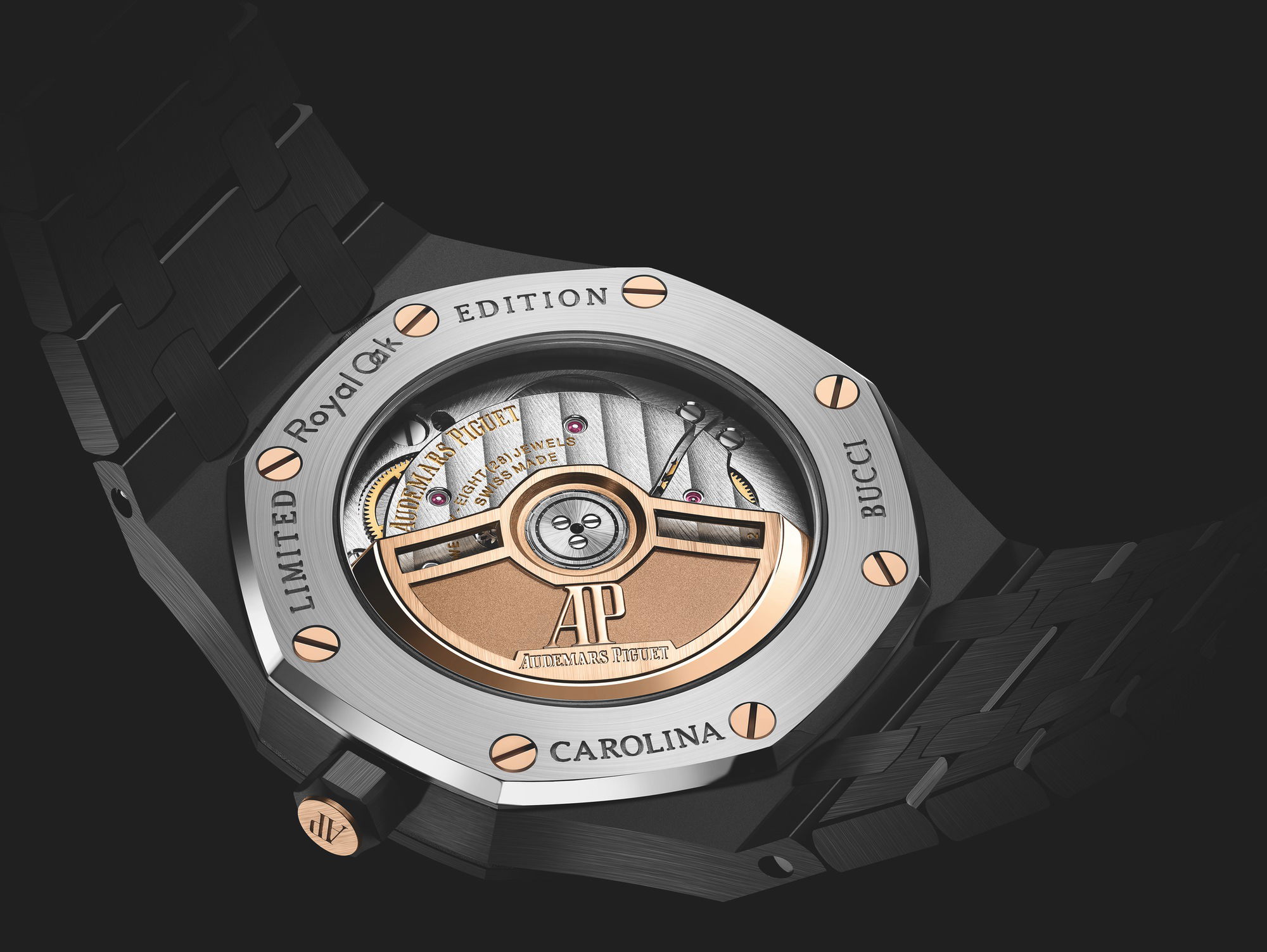 Audemars Piguet Royal Oak Selfwinding Carolina Bucci Limited Edition 77350CE.OO.1266CE.02.A Replica 5