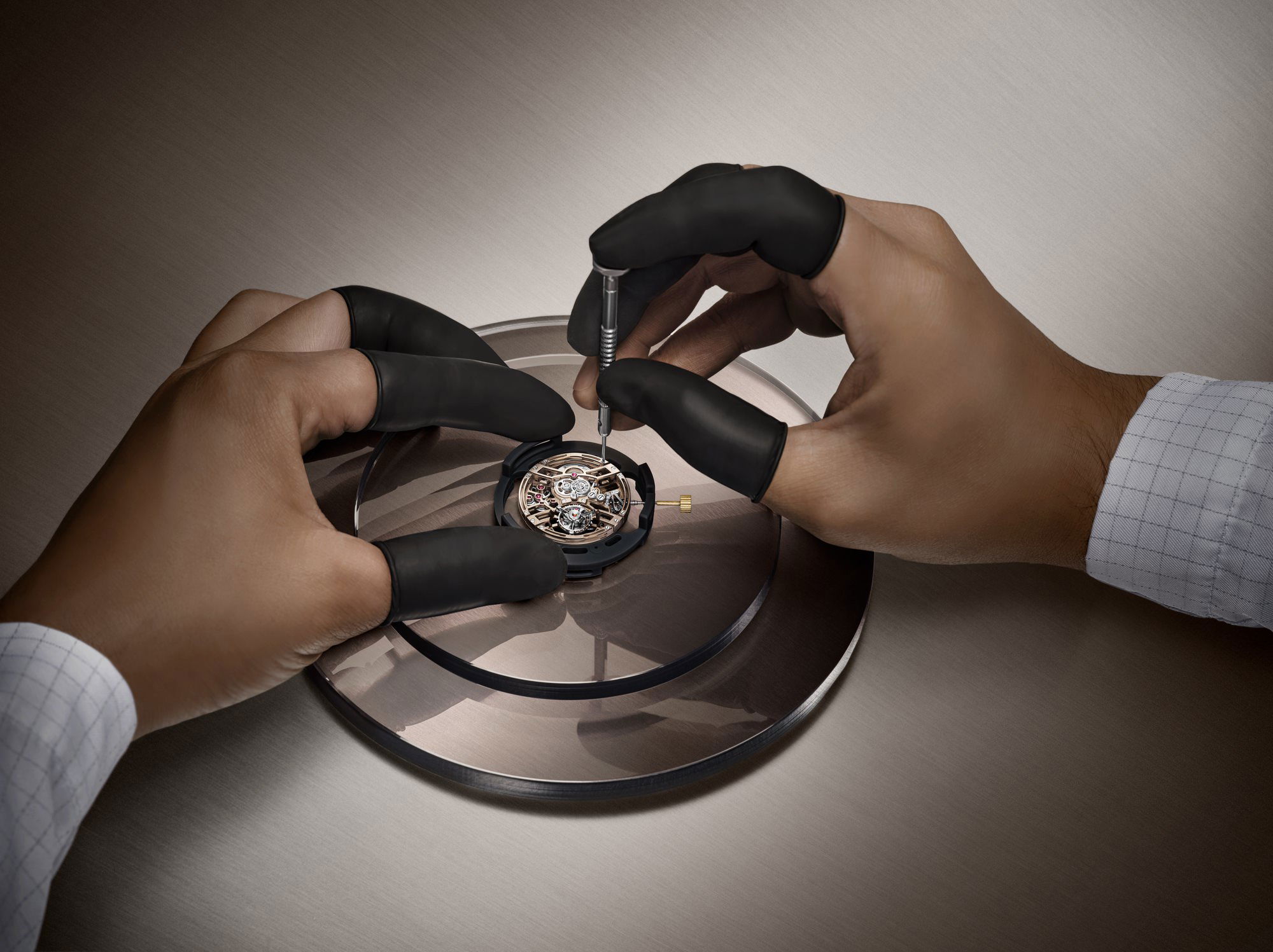 Audemars Piguet Royal Oak Selfwinding Flying Tourbillon Openworked 26735SG.OO.1320SG.01 Replica 5