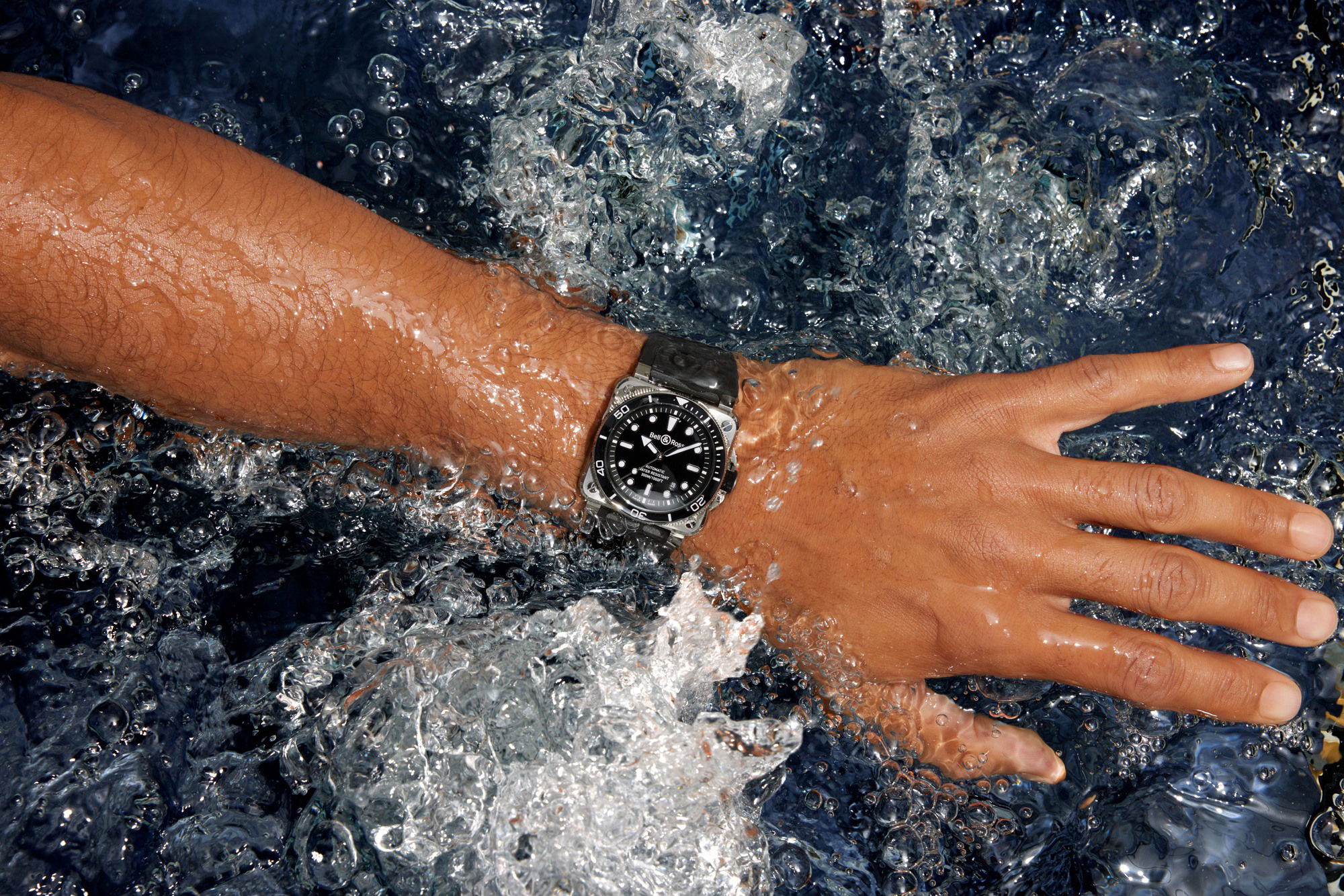 IMG_9081 Bell & Ross BR 03 Diver Black Steel BR03A-D-BL-ST/SRB Replica 5