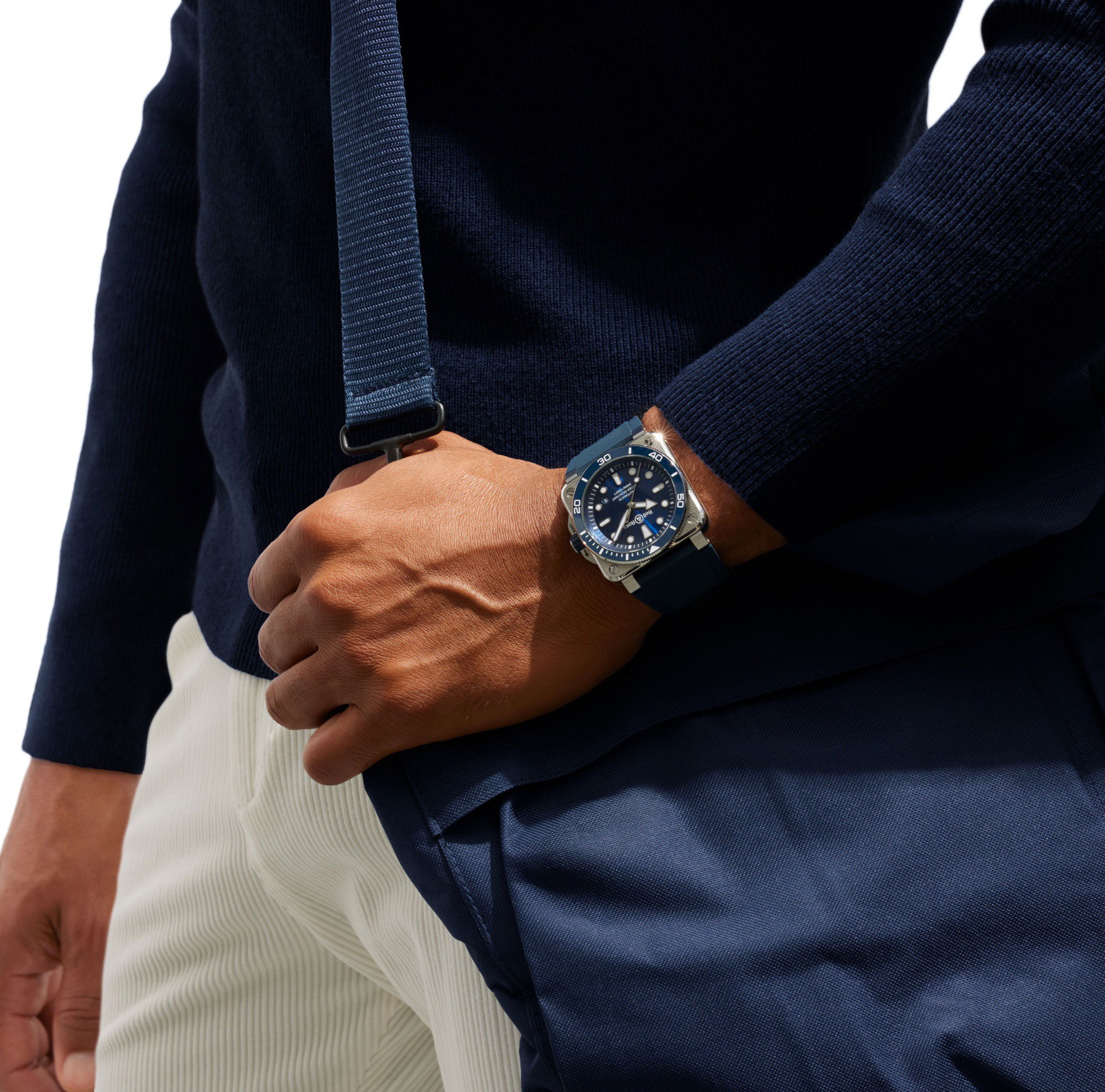 IMG_9081 Bell & Ross BR 03 Diver Blue Steel BR03A-D-BLU-ST/SRB Replica 5