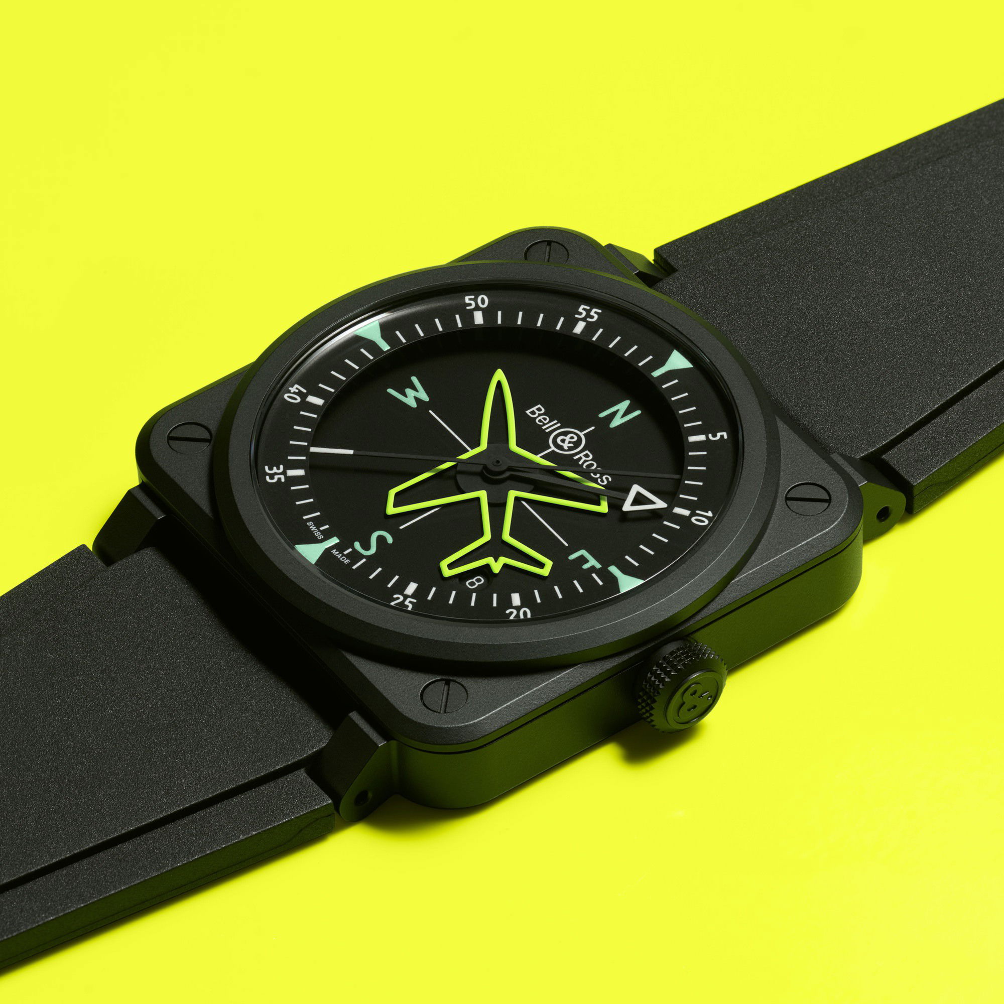 Bell & Ross BR 03 Gyrocompass BR03A-CPS-CE/SRB Replica 5