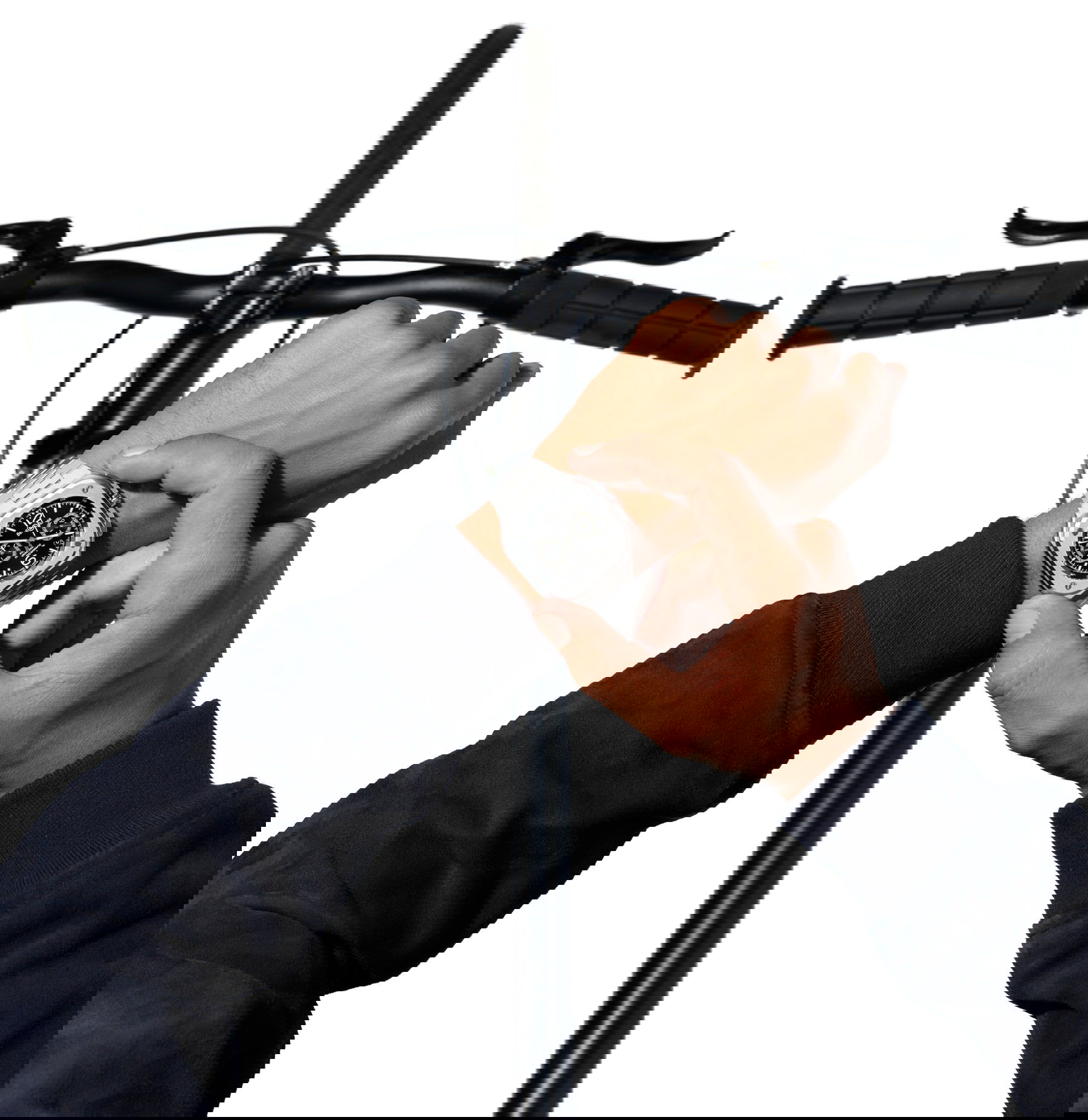 IMG_9081 Bell & Ross BR 05 Chrono Black Steel BR05C-BL-ST/SST Replica 5