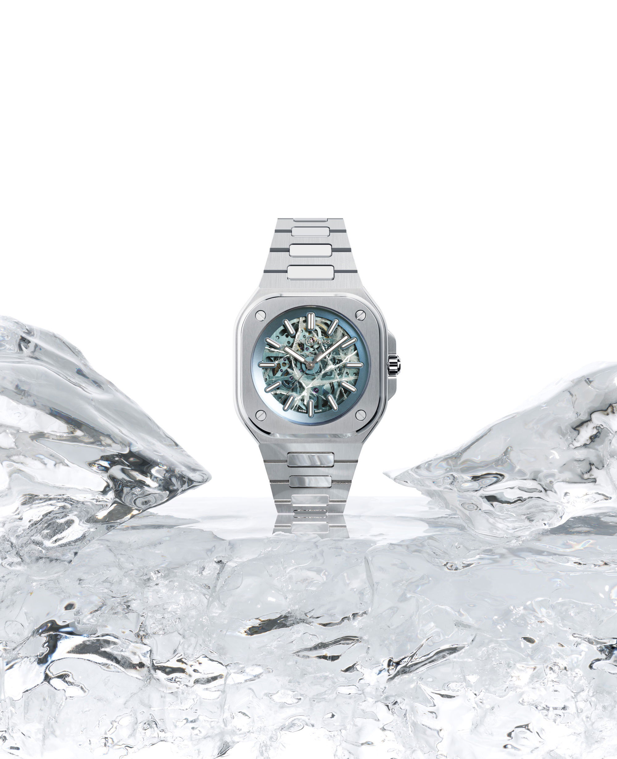 IMG_9081 Bell & Ross BR 05 Skeleton Arctic Blue BR05A-AB-SKST/SST Replica 5