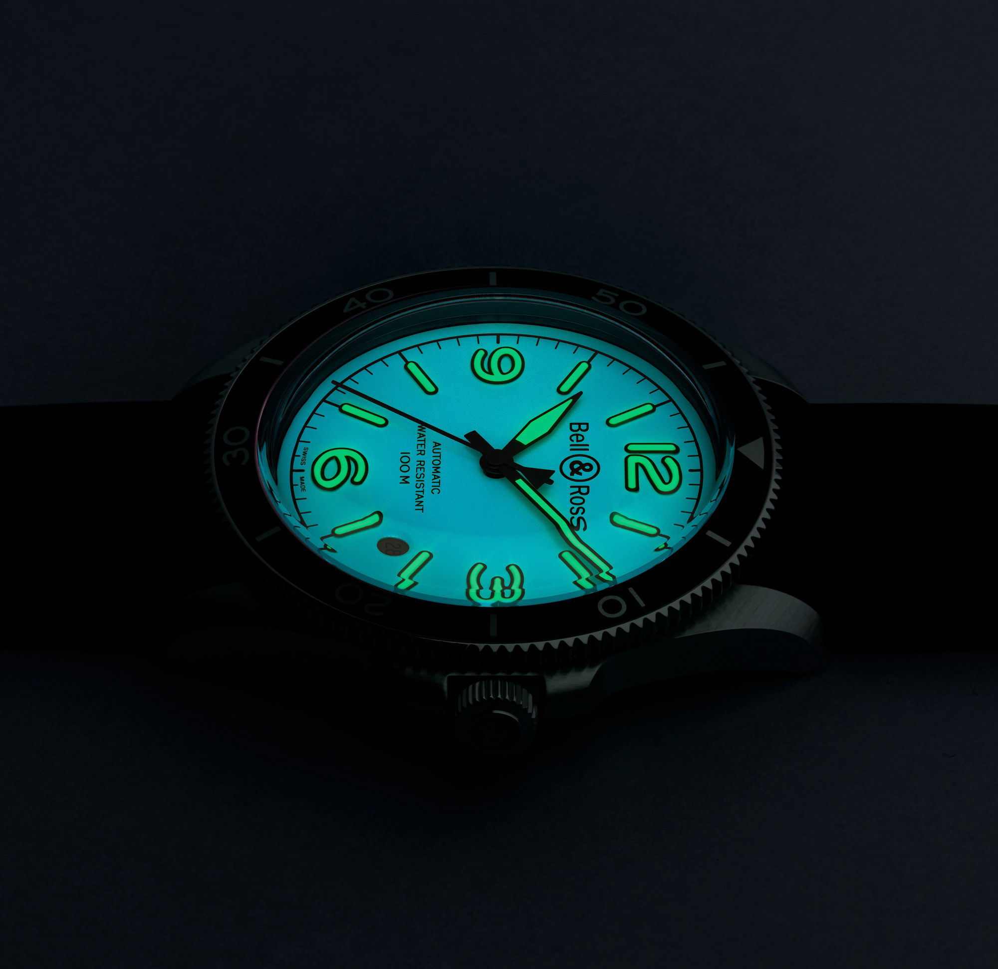 Bell & Ross BR V2-92 FULL LUM BRV292-LUM-ST/SRB Replica 5