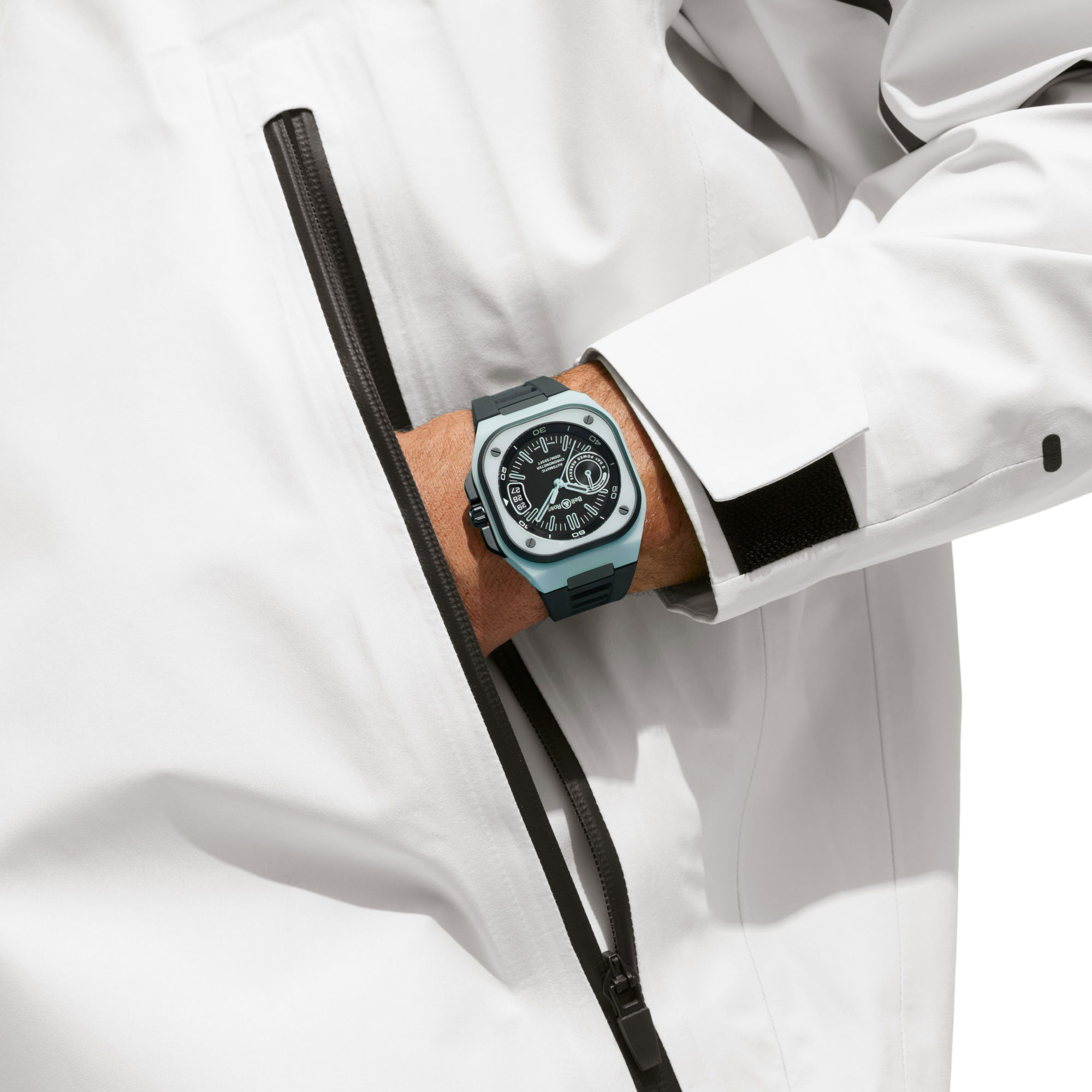 Bell & Ross BR-X5 Blue Lum BRX5R-BLUM-TC/SRB Replica 5