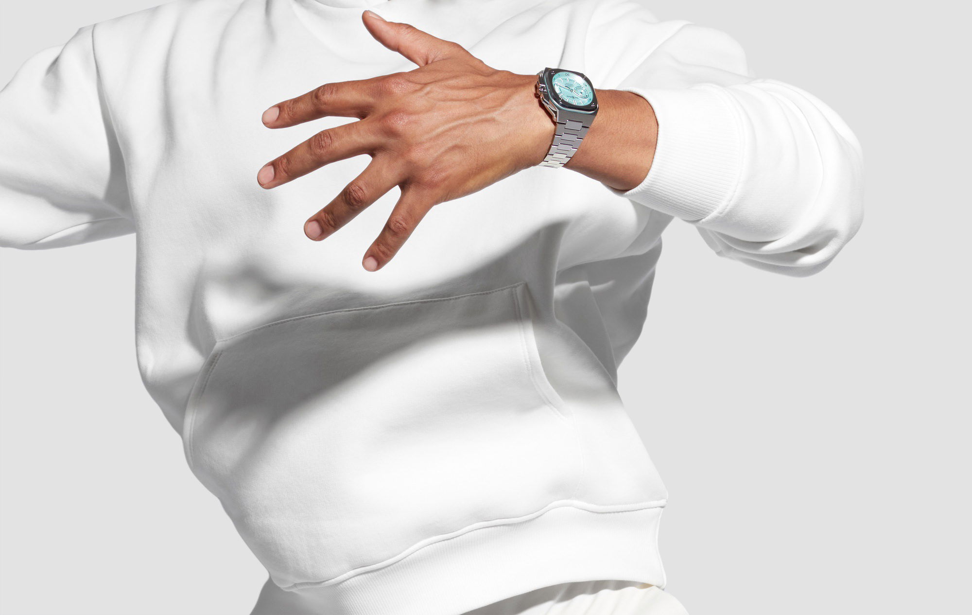 IMG_9081 Bell & Ross BR-X5 Ice Blue Steel BRX5R-IB-ST/SST Replica 5