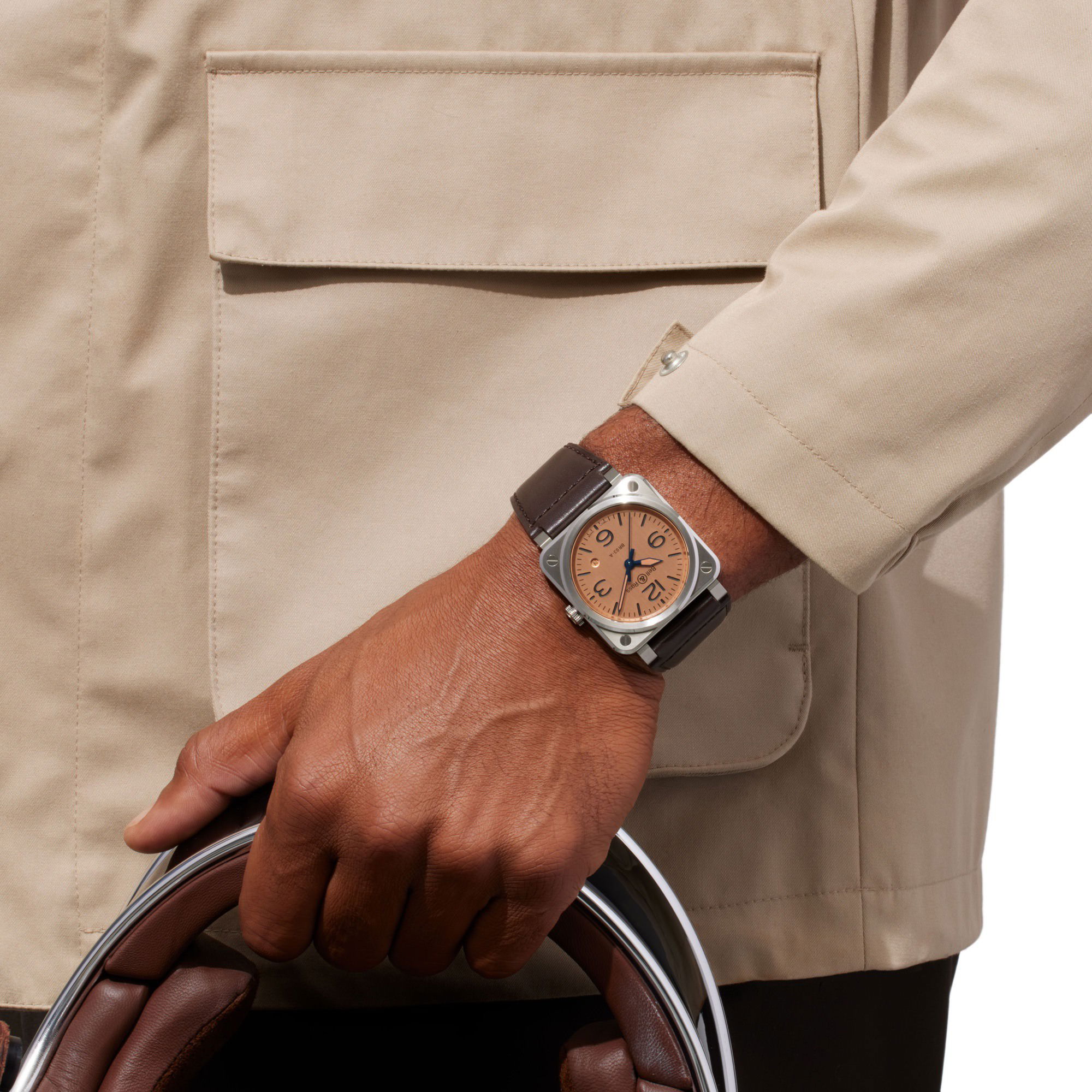 IMG_9081 Bell & Ross BR 03 Copper BR03A-GB-ST/SCA Replica 5