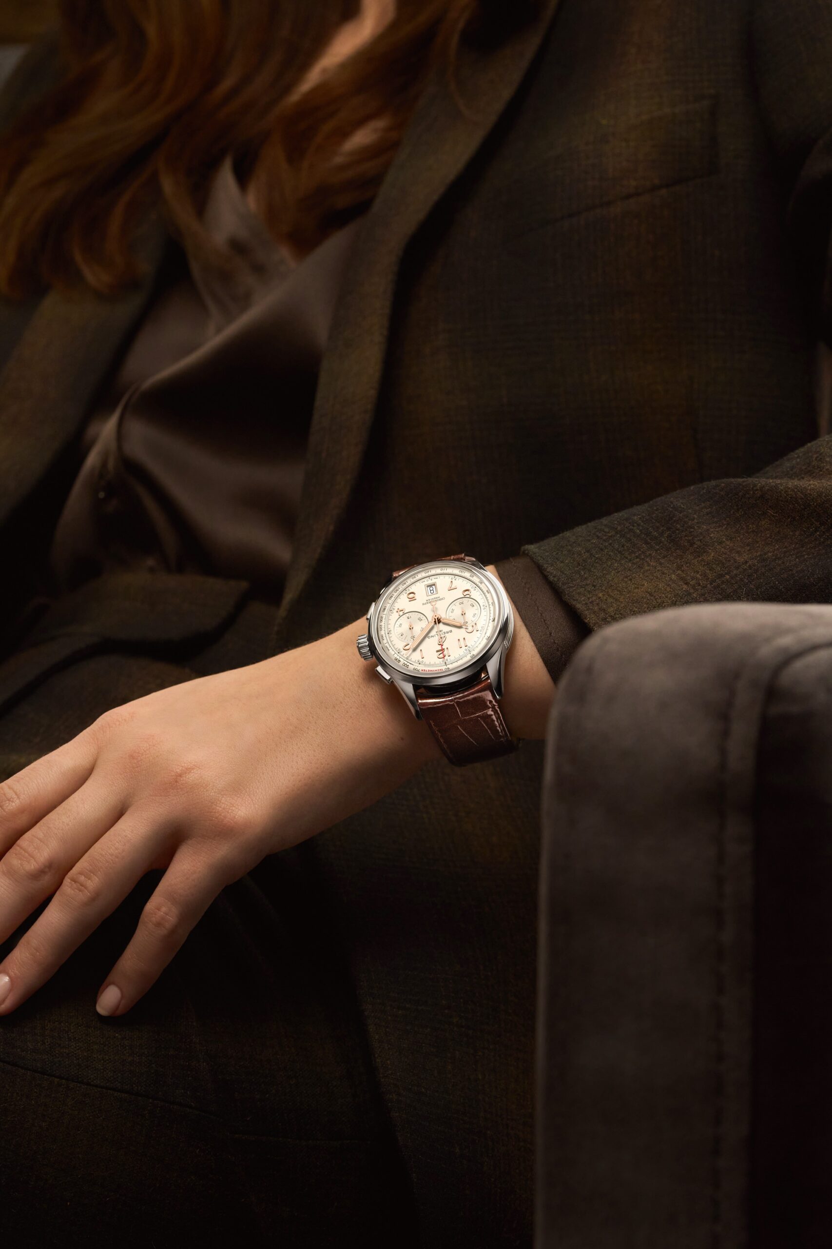 IMG_9081 Breitling Premier B01 Chronograph 42 AB0145211G1P1 Replica 5