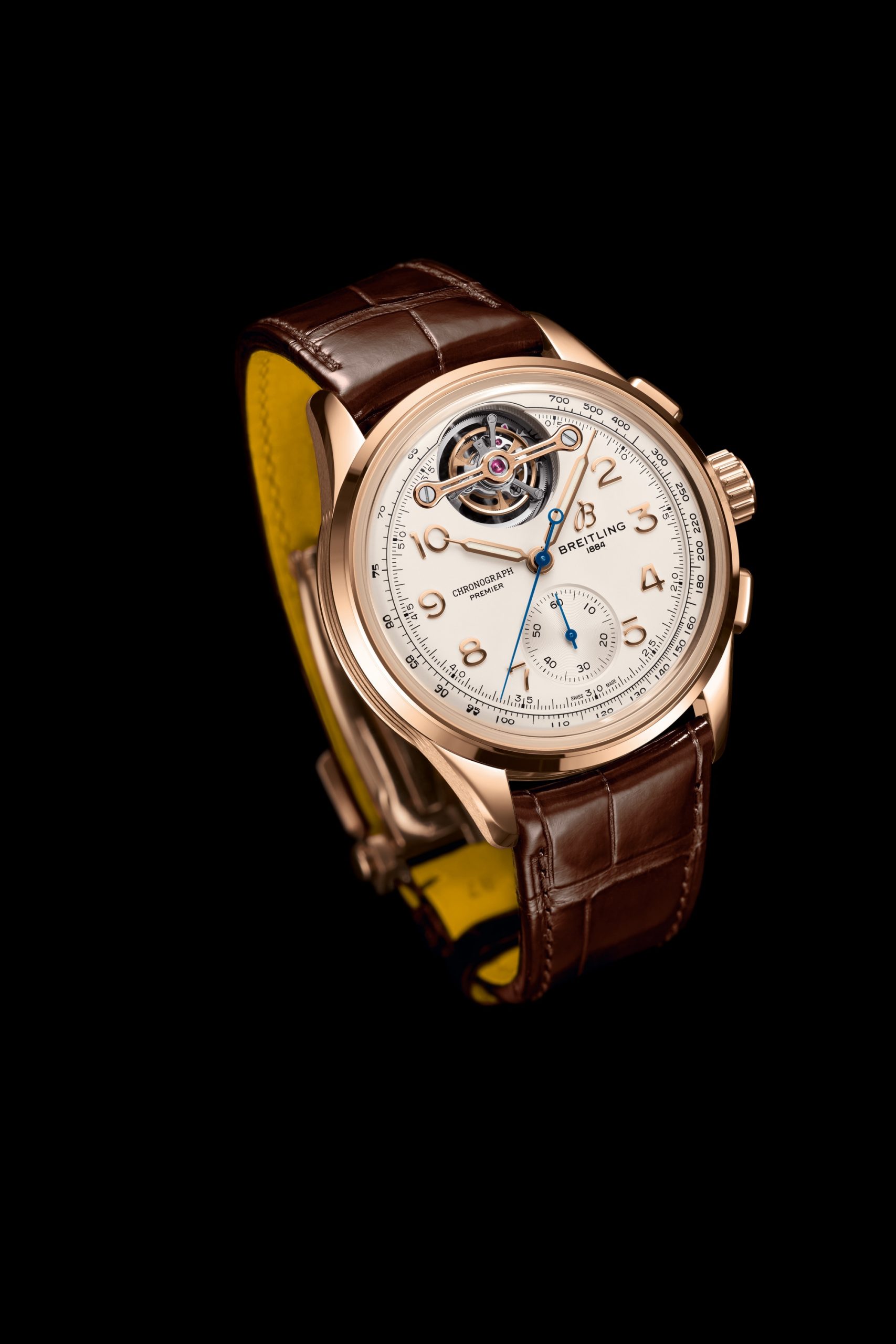 Breitling Premier B21 Chronograph Tourbillon 41 Leon Breitling RB2120211G1P1 Replica 5