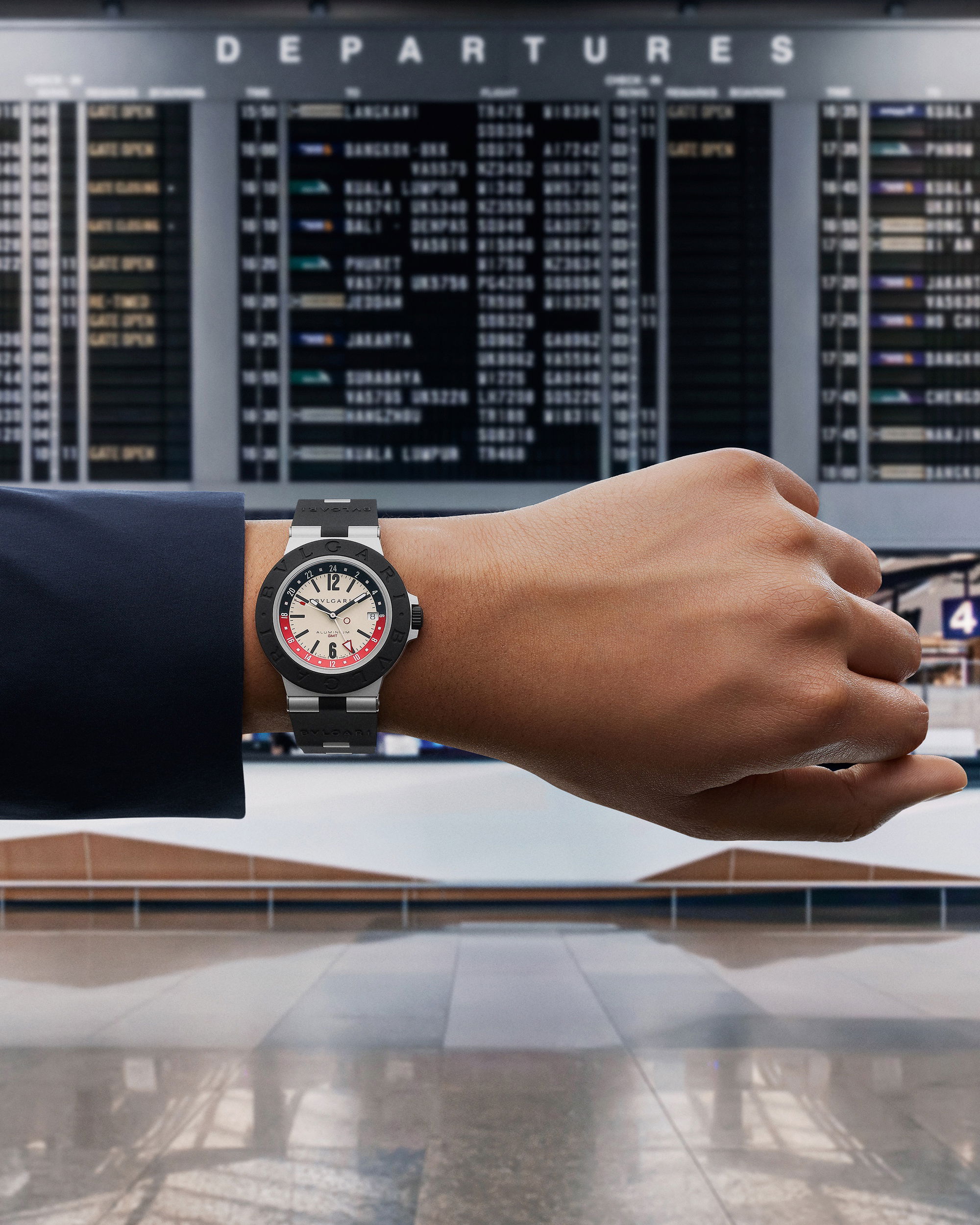 IMG_9081 Bvlgari Bvlgari Aluminium Black GMT 103963 Replica 5