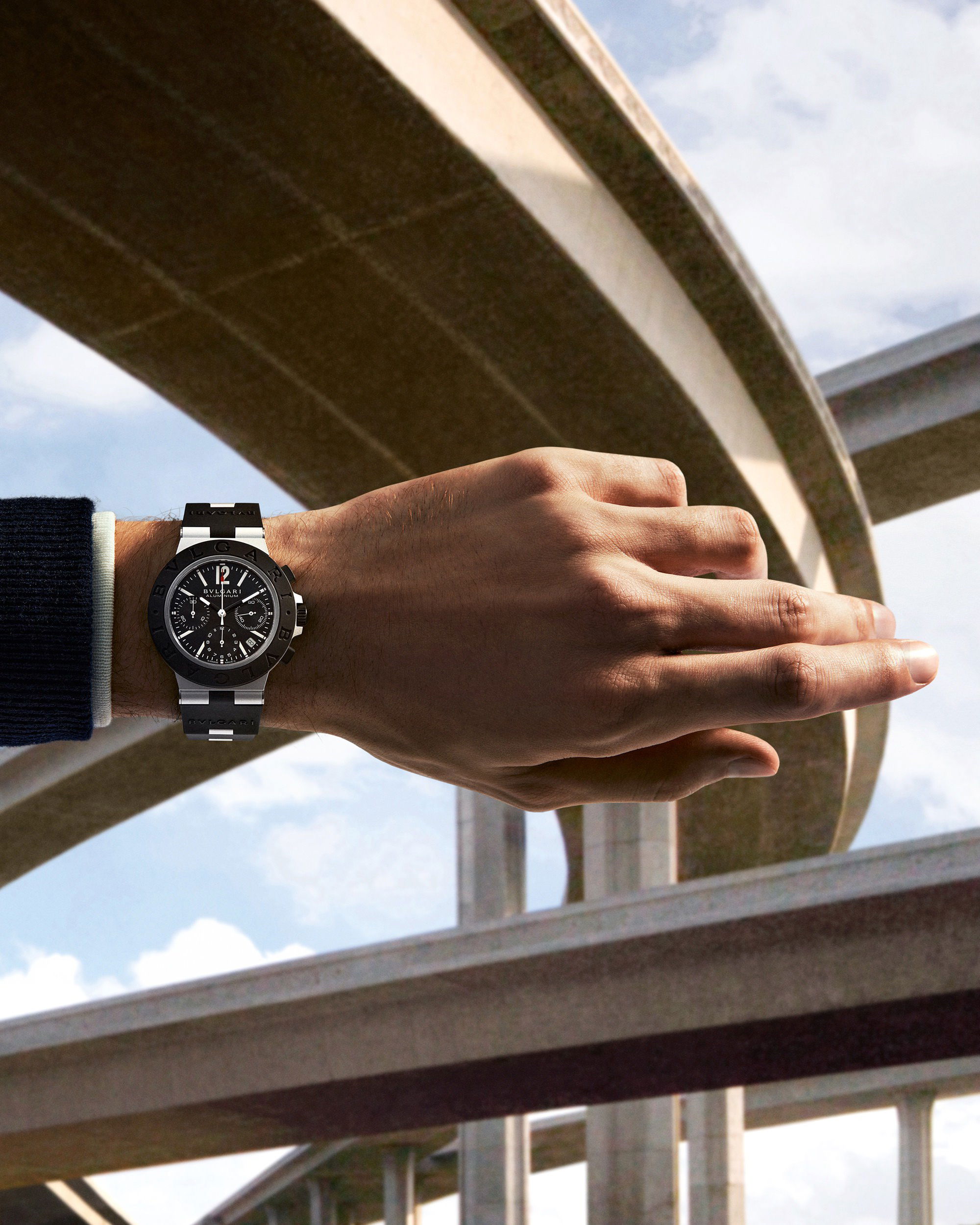 IMG_9081 Bvlgari Bvlgari Aluminium Chronograph 103868 Replica 5