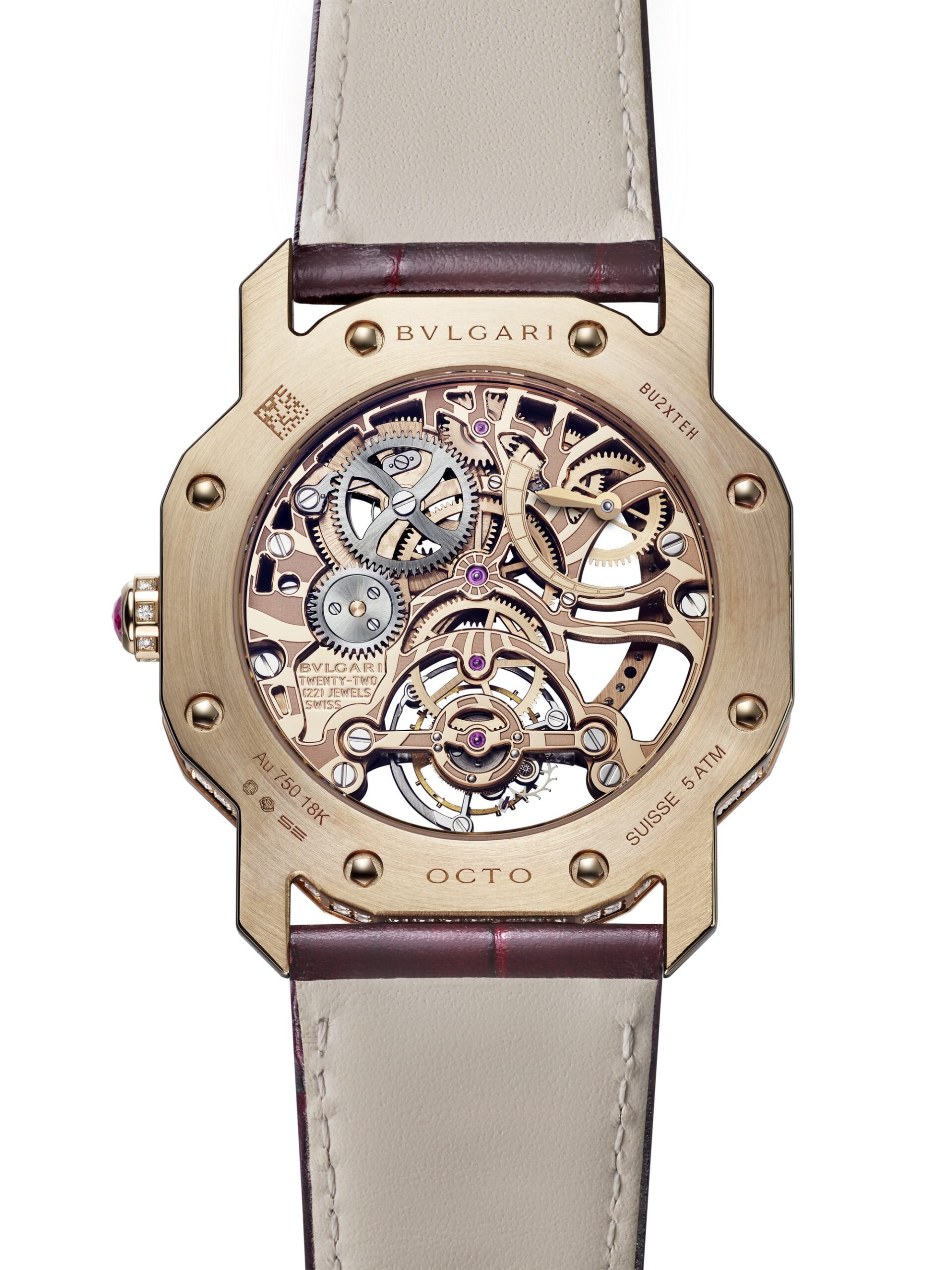 Bvlgari Octo Roma Precious Tourbillon Lumiere 103751 Replica 5