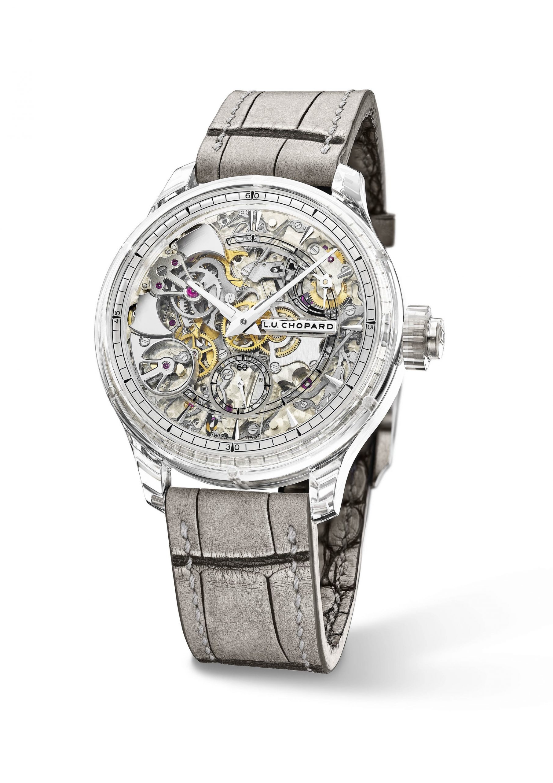 Chopard L.U.C Full Strike Sapphire 168604-9001 Replica 5