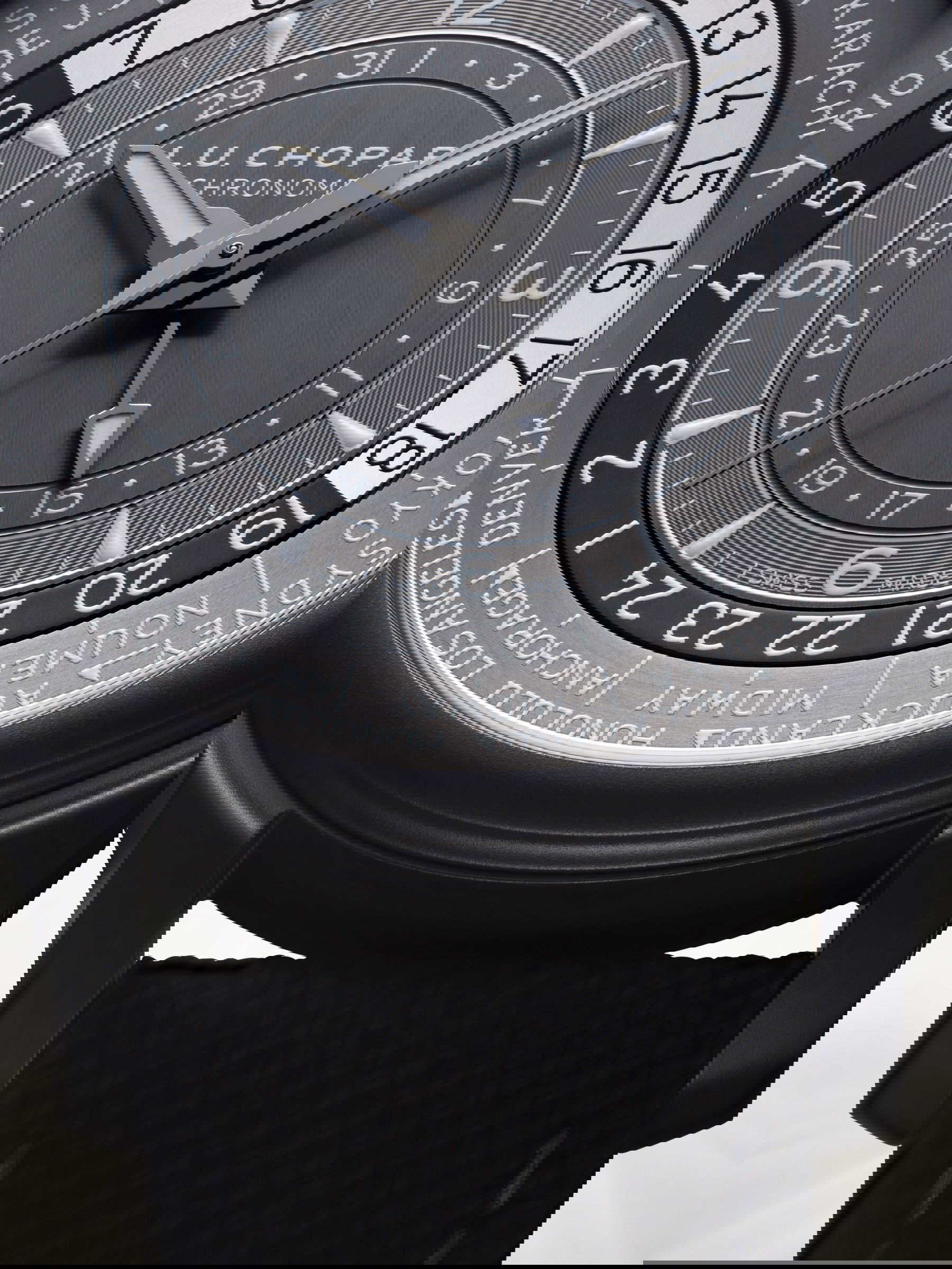 Chopard L.U.C Time Traveler One Black 168574-3008 Replica 5