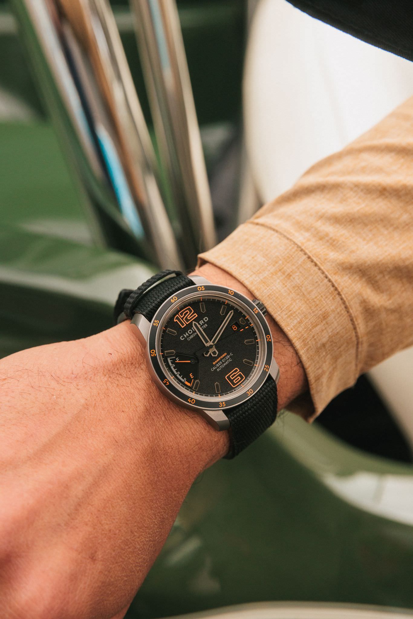 IMG_9081 Chopard Mille Miglia GTS Power Control Bamford Edition Desert Racer' 168566-3019 Replica 5