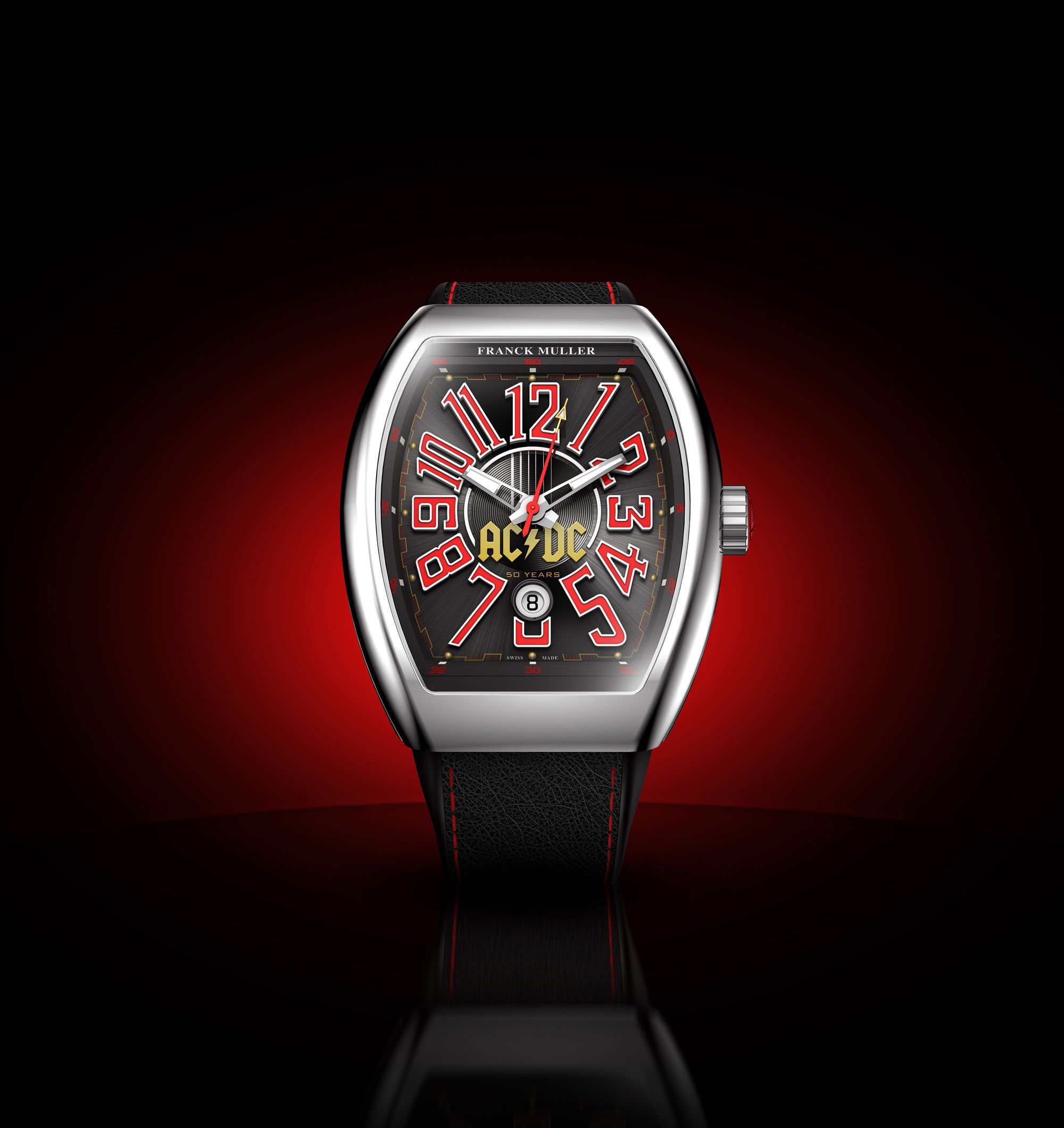 Franck Muller Vanguard AC/DC 50th Anniversary V43-SC-DT-ACDC-50TH Replica 5