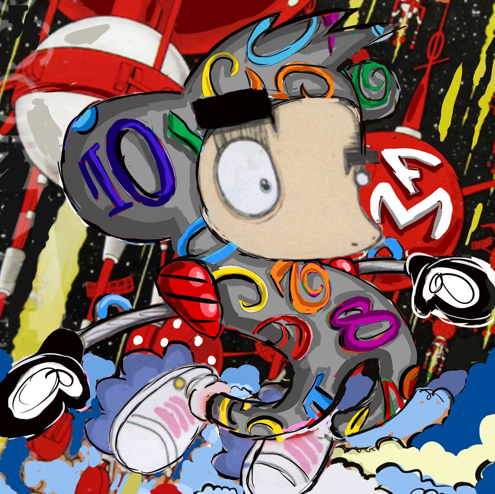 Franck Muller Vanguard? Color Dreams Loes Van Delft Limited Edition V 43 SC LOES VAN DELFT NR BR (NR) Replica 5