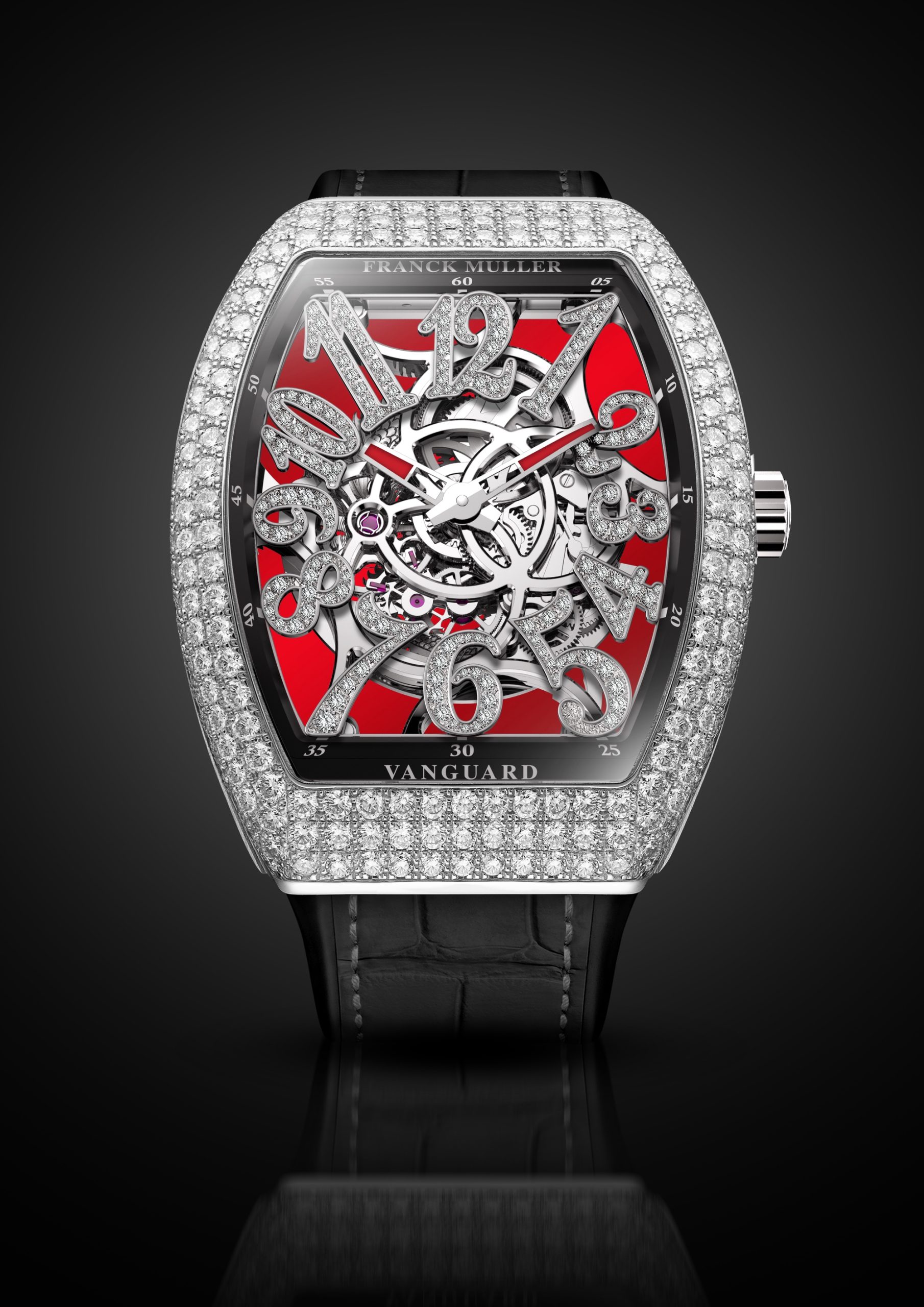 IMG_9081 Franck Muller Vanguard Dragon Slim Skeleton V 41 S AT SQT D NBR CD DRAGON RG Replica 5