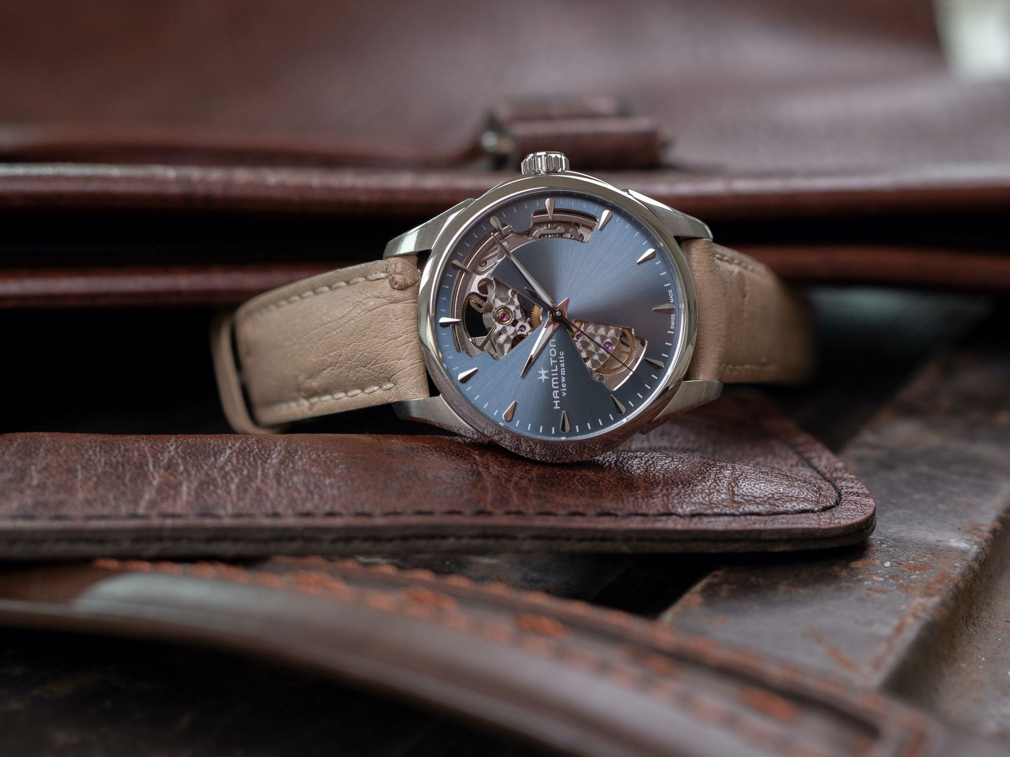 Hamilton Jazzmaster Open Heart H32215840 Replica 5