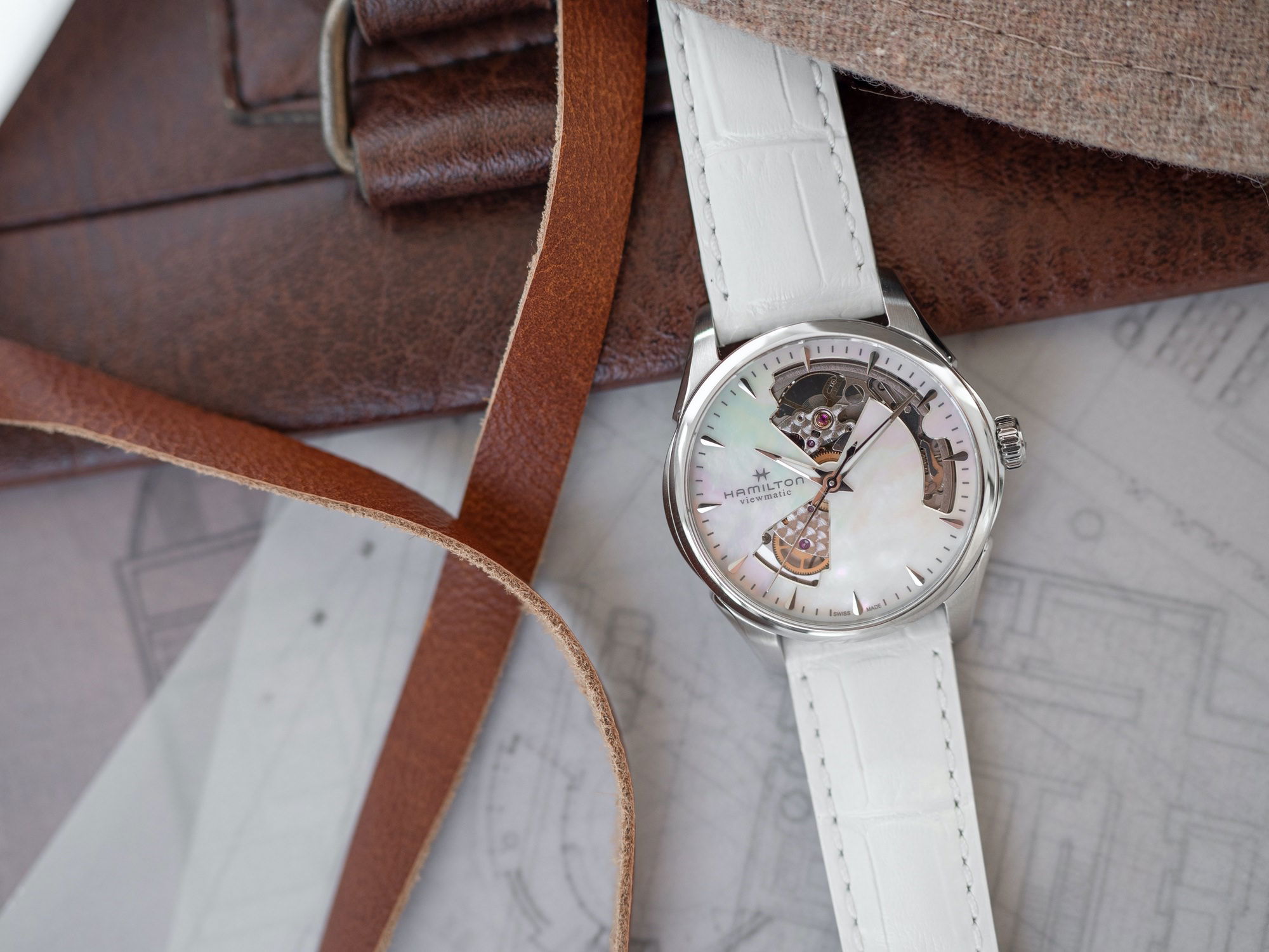 Hamilton Jazzmaster Open Heart H32215890 Replica 5