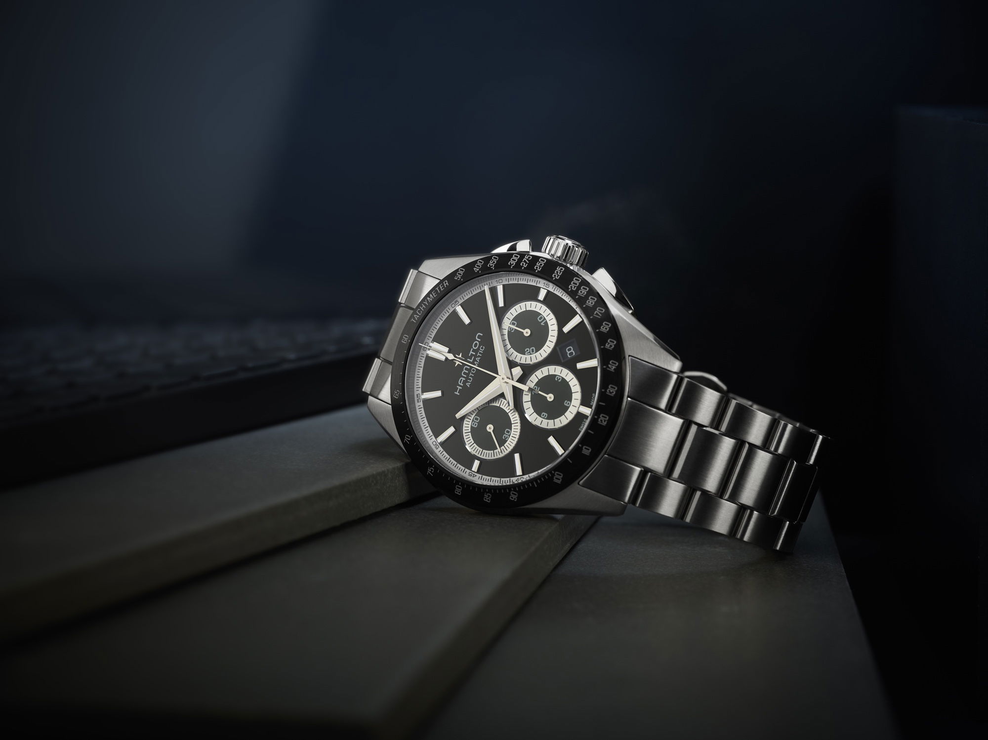 Hamilton Jazzmaster Performer Automatic Chronograph 42mm H36606130 Replica 5