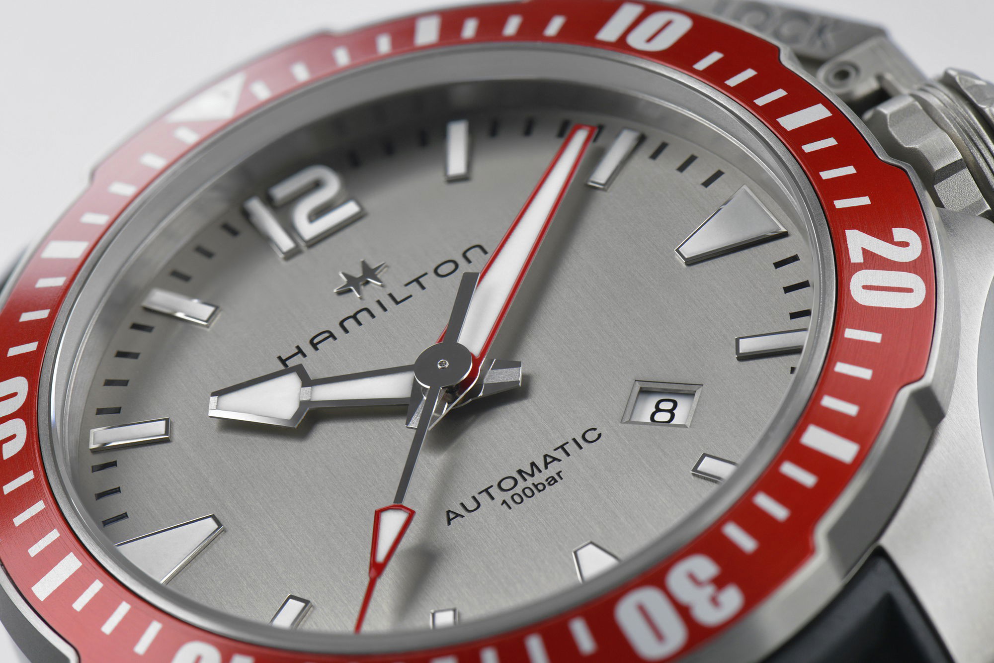 IMG_9081 Hamilton Khaki Navy Frogman Titanium Auto H77805380 Replica 5