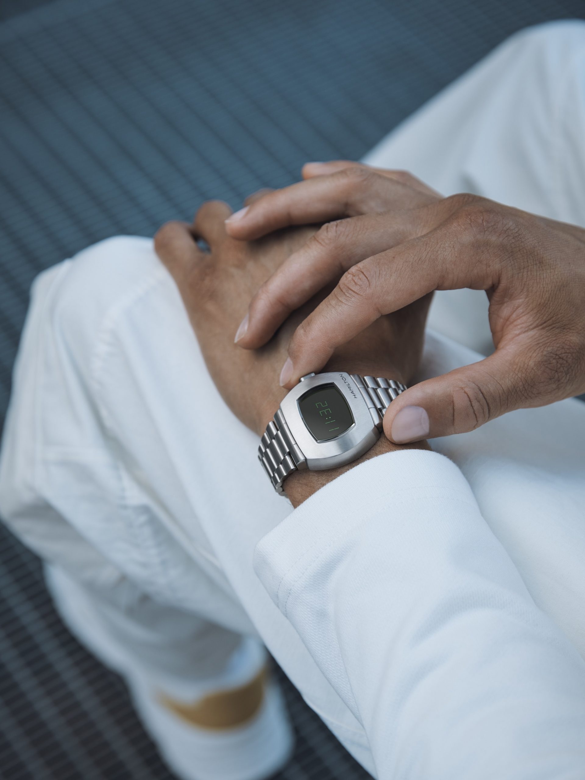 Hamilton PSR Digital Quartz H52414131 Replica 5