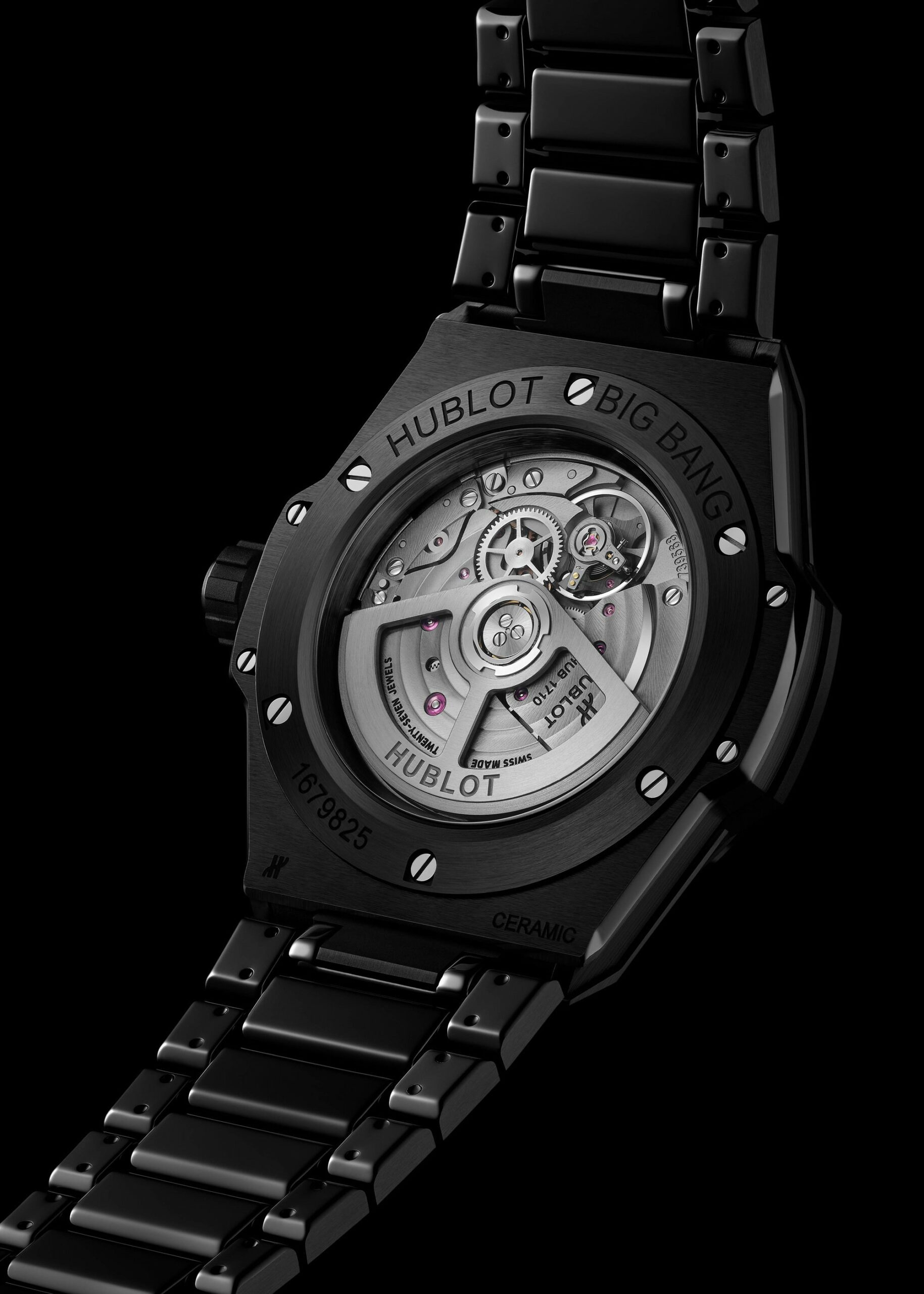Hublot Big Bang Integrated Time Only Black Magic 456.CX.0170.CX Replica 5