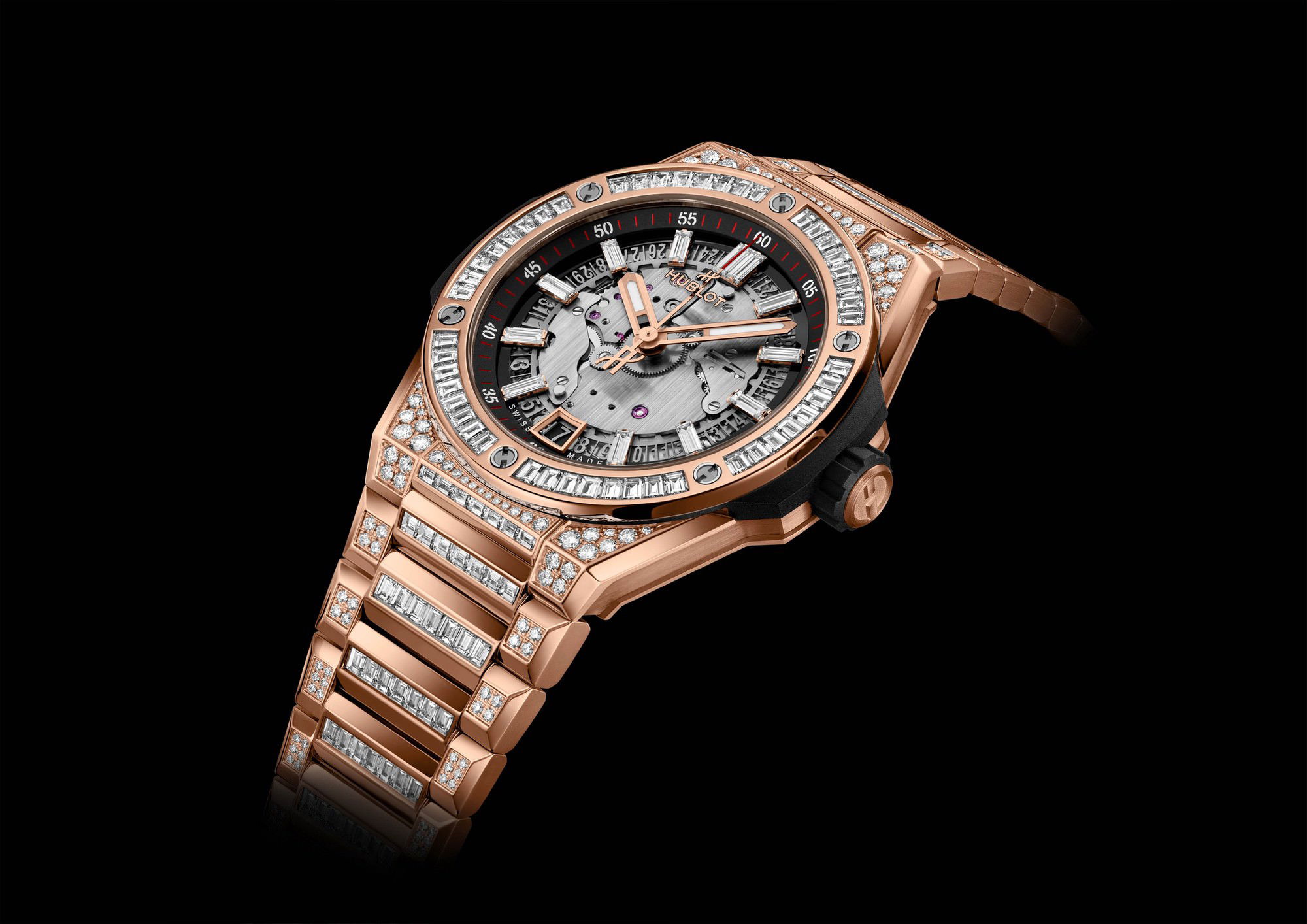 Hublot Big Bang Integrated Time Only King Gold Jewellery 456.OX.0180.OX.9804 Replica 5