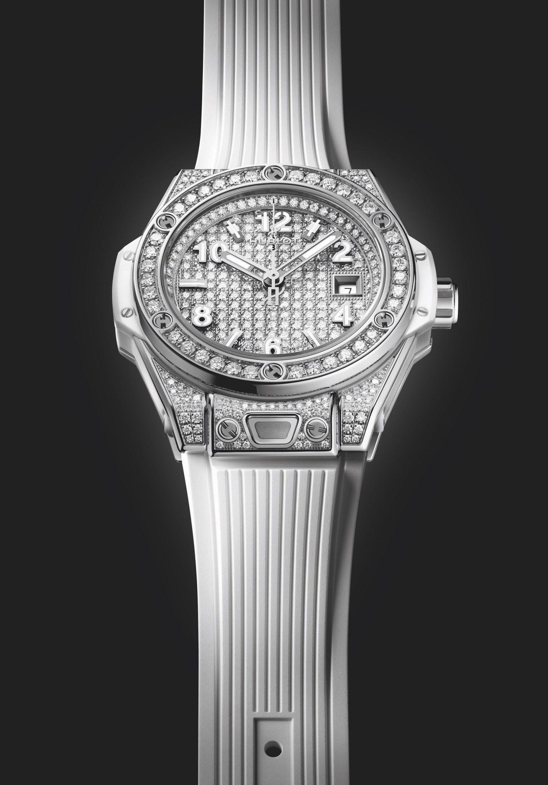 IMG_9081 Hublot Big Bang One Click Steel White Full Pave 485.SE.9000.RW.1604 Replica 5