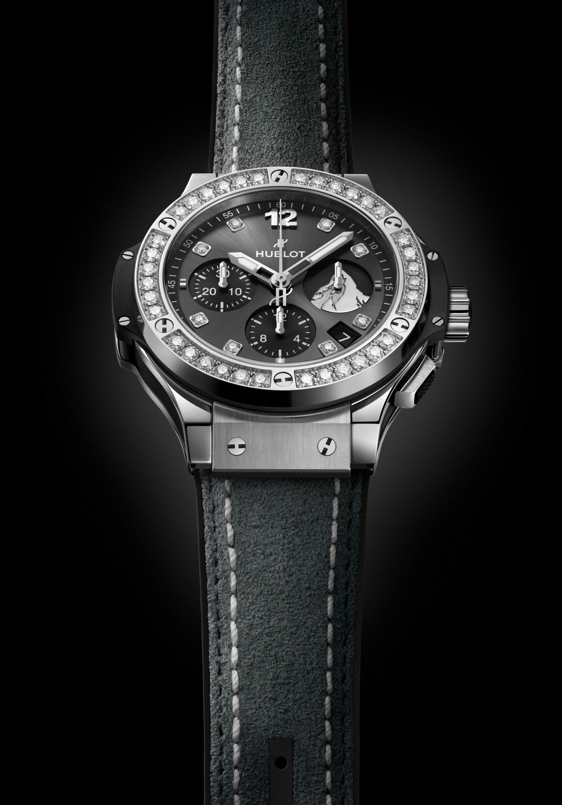 Hublot Big Bang Steel Diamonds Zermatt 341.SX.7070.1204.VR.ZTT22 Replica 5