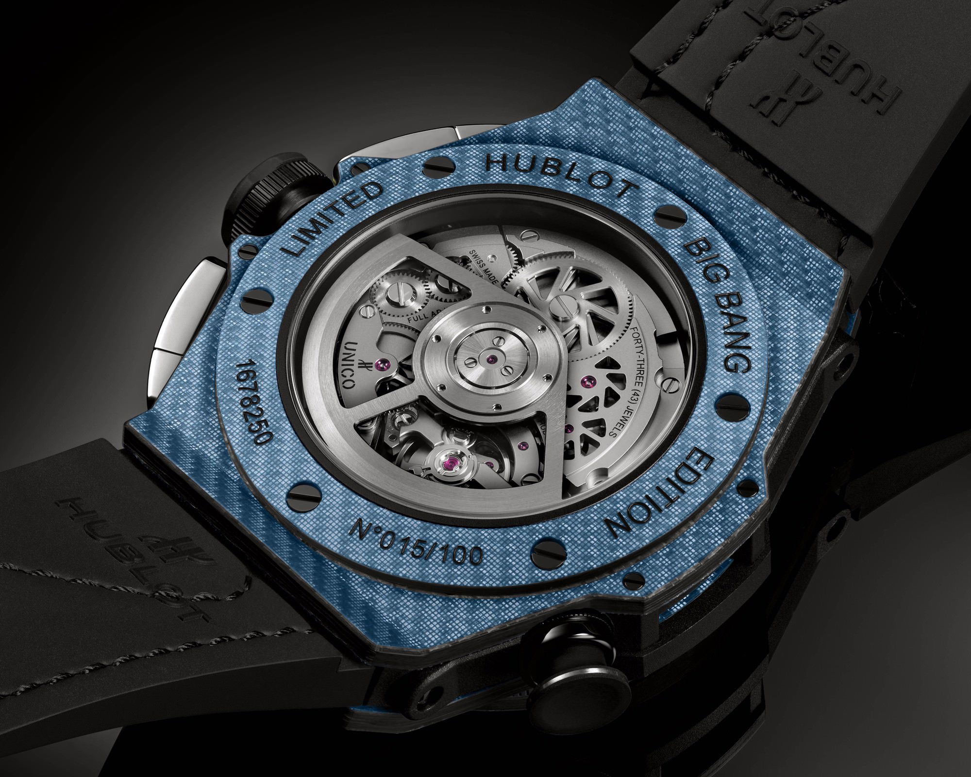 Hublot Big Bang Unico Golf Sky Blue Carbon 416.YE.1120.VR Replica 5