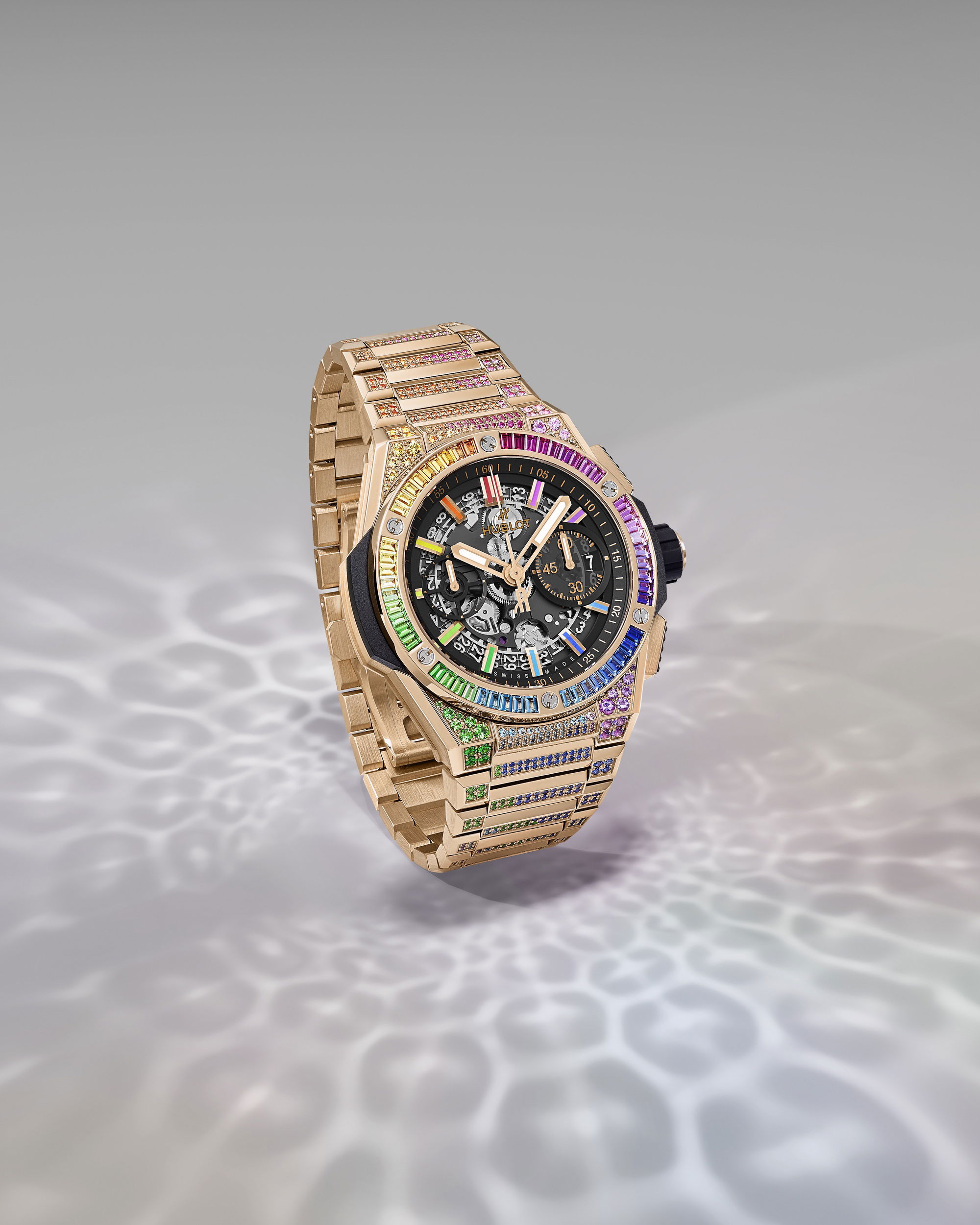 Hublot Big Bang Unico Integrated Rainbow 451.OX.1180.OX.3999 Replica 5