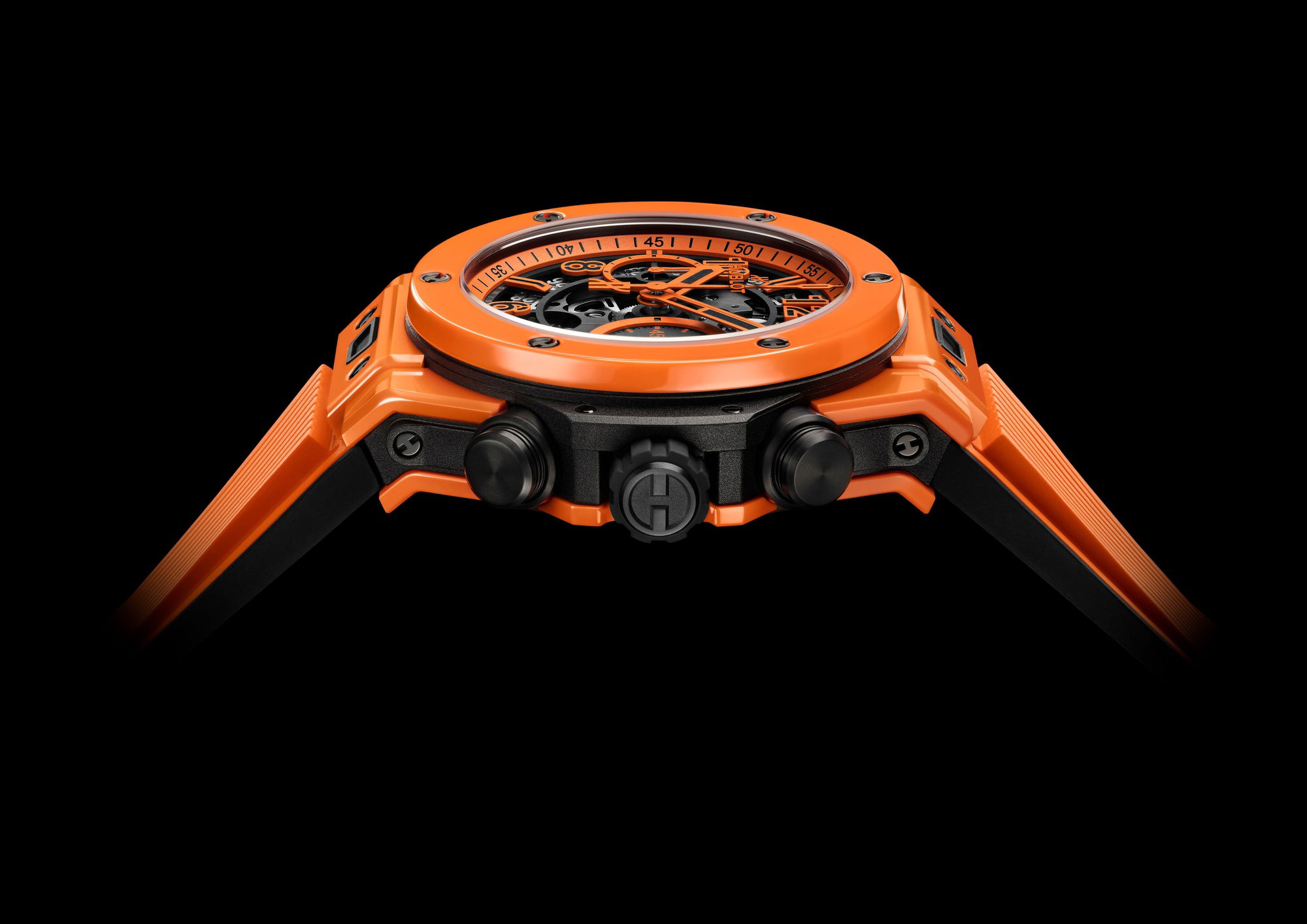 IMG_9081 Hublot Big Bang Unico Orange Ceramic 441.CU.5910.RX Replica 5