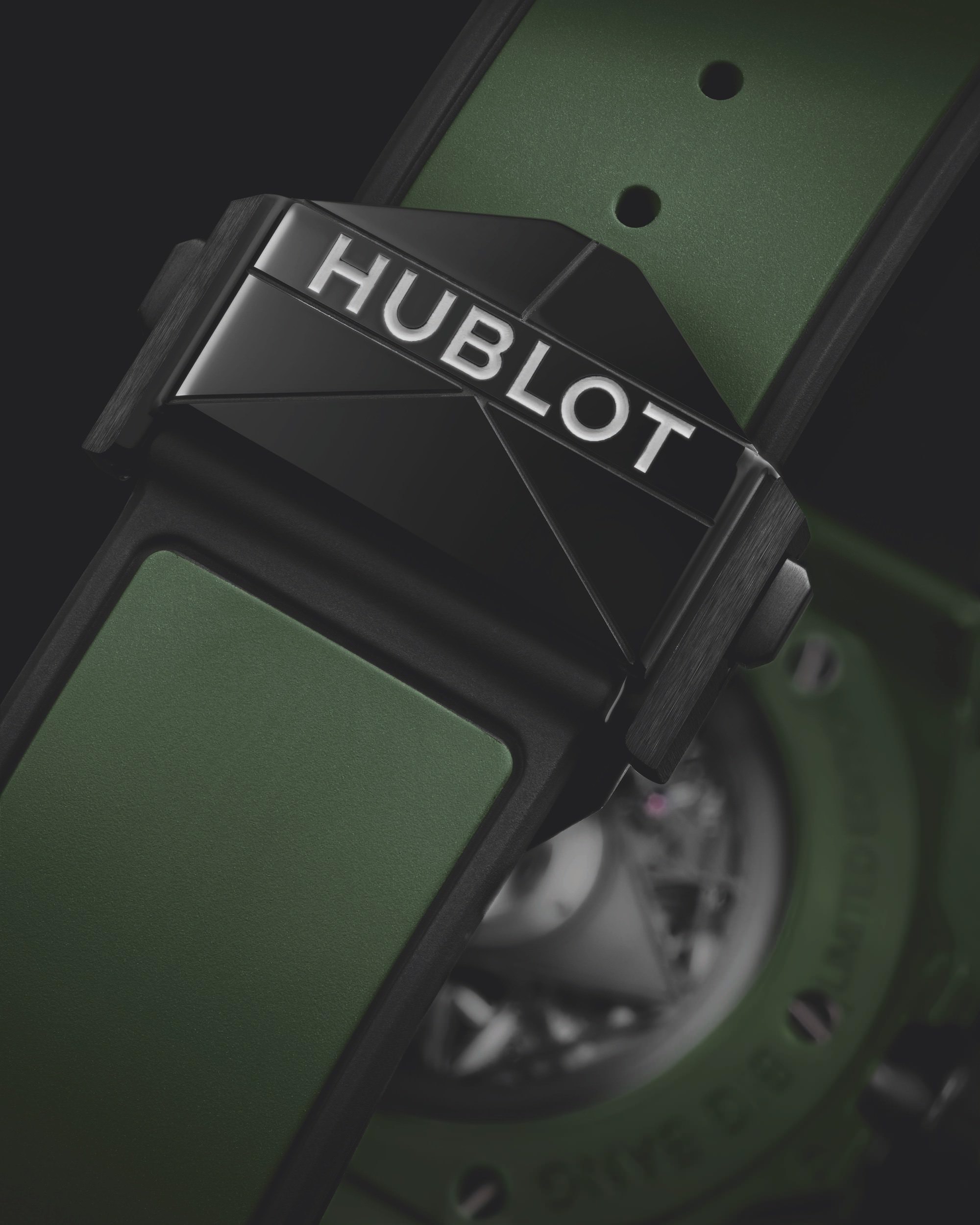 IMG_9081 Hublot Big Bang Unico Sang Bleu II Green Ceramic 418.GX.5207.RX.MXM22 Replica 5
