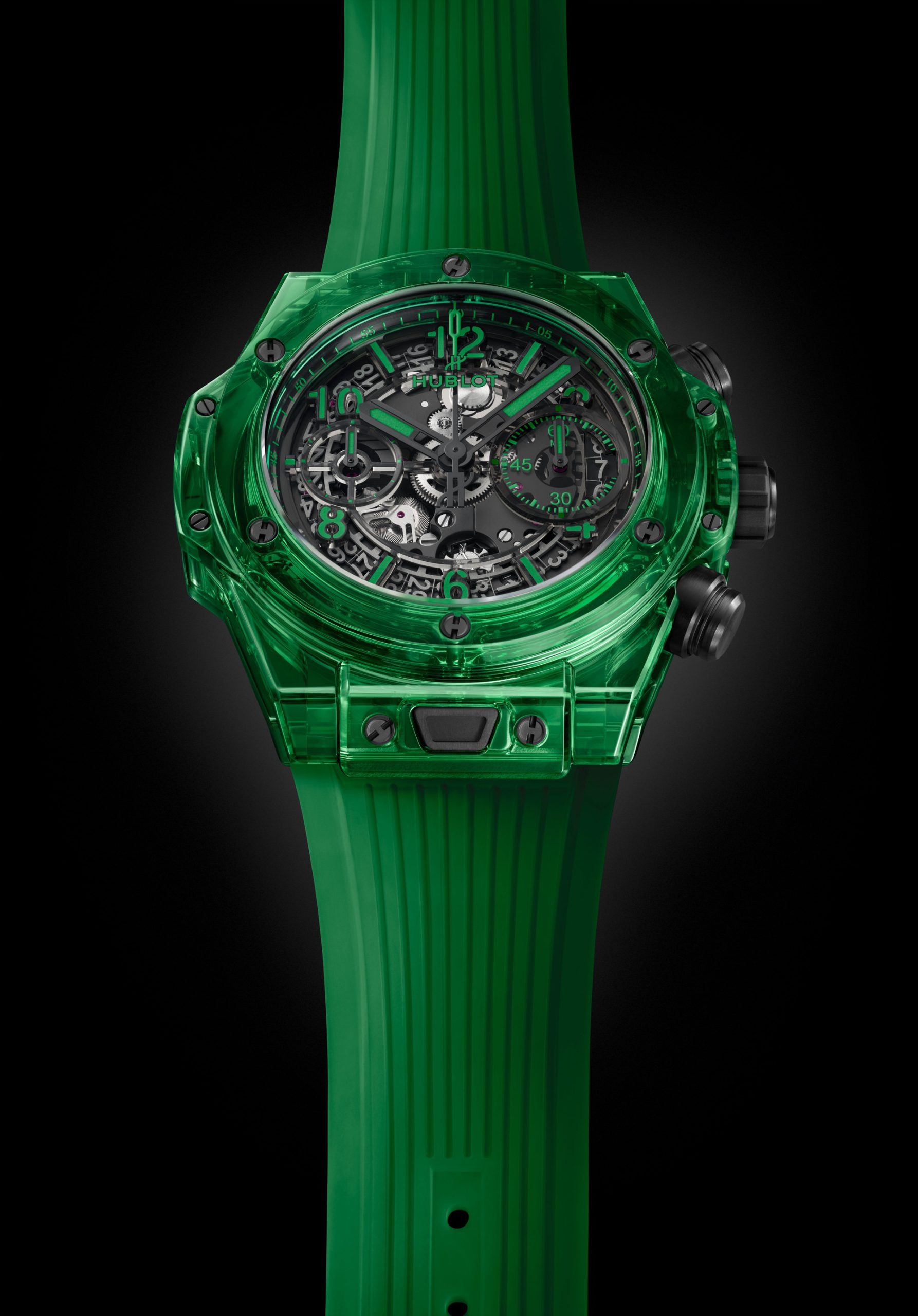 IMG_9081 Hublot Big Bang Unico Saxem Green 441.JG.4990.RT Replica 5