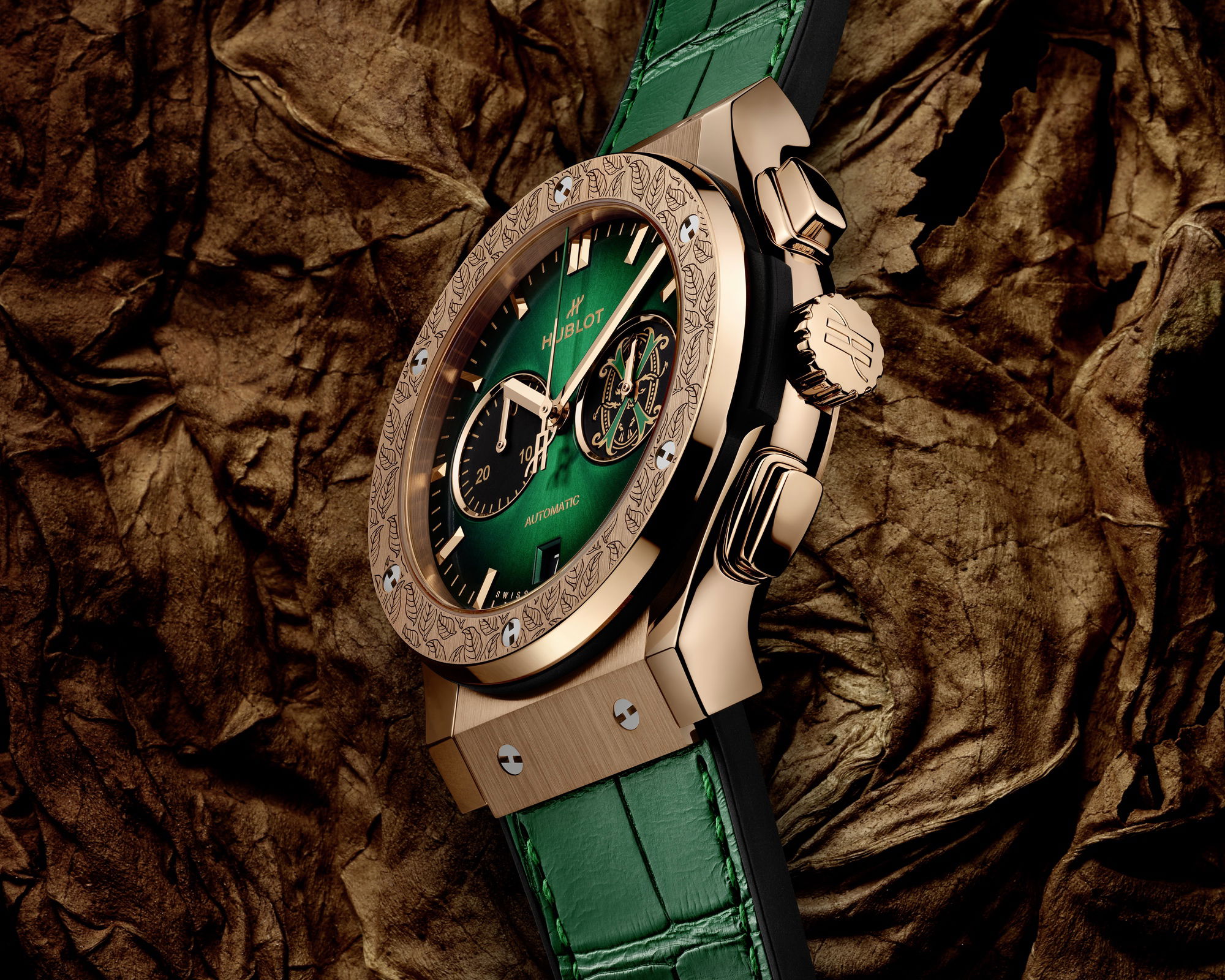 Hublot Classic Fusion Chronograph Arturo Fuente King Gold 541.OX.8980.LR.OPX24 Replica 5