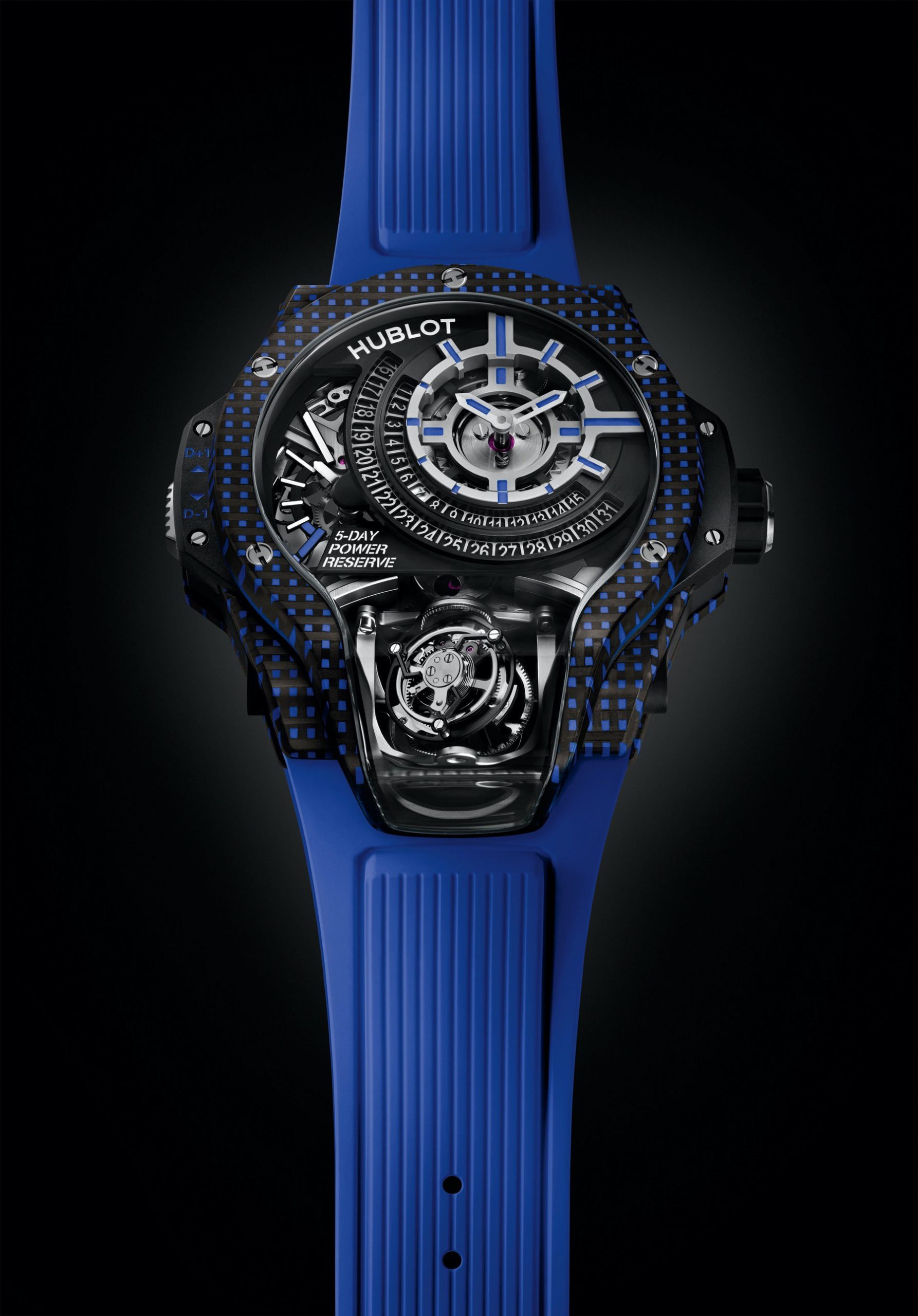 IMG_9081 Hublot MP-09 Tourbillon Bi-Axis 5 Days Power Reserve 3D Carbone 909.QDB.1120.RX Replica 5