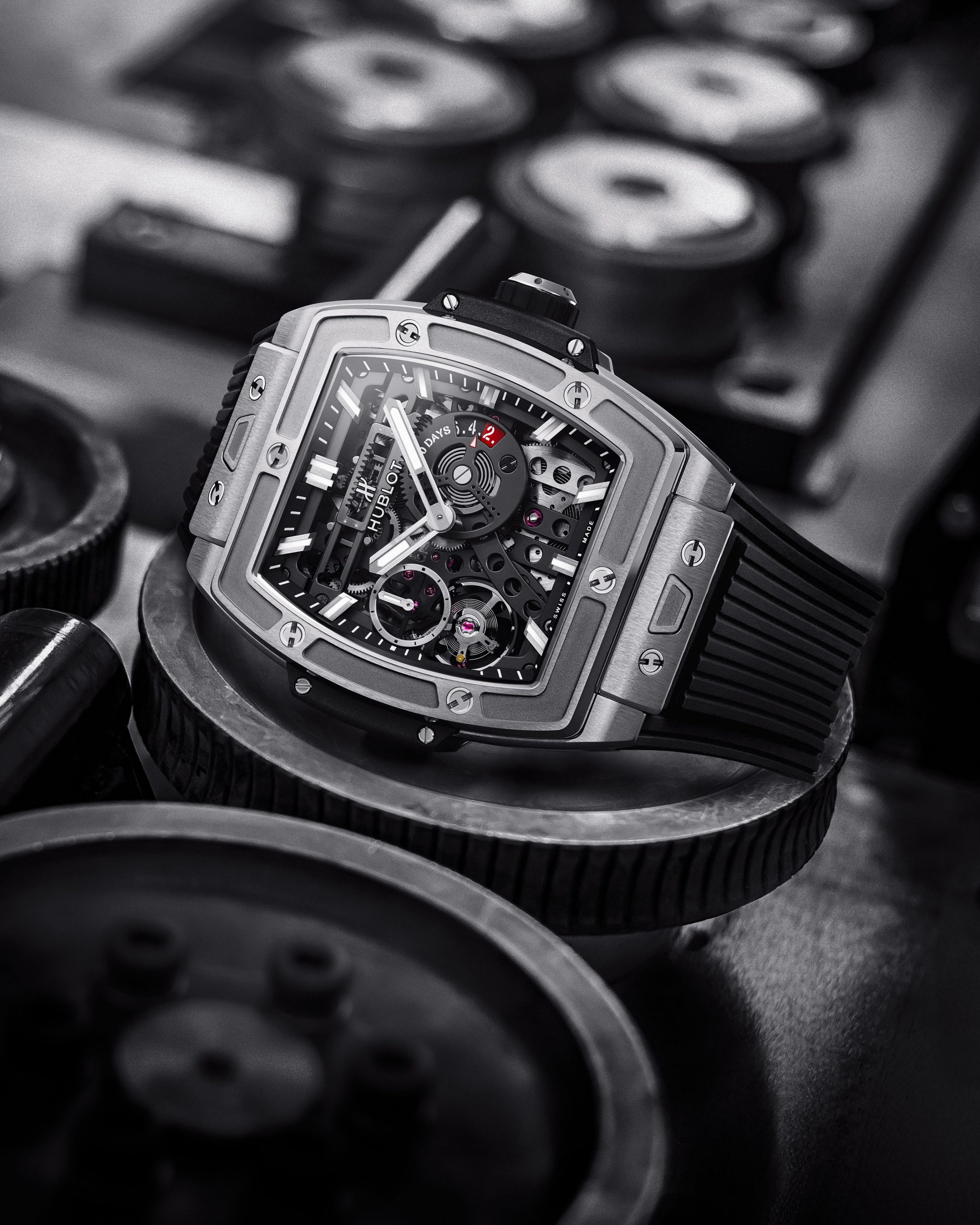 IMG_9081 Hublot Spirit of Big Bang Meca-10 Titanium 614.NX.1170.RX Replica 5