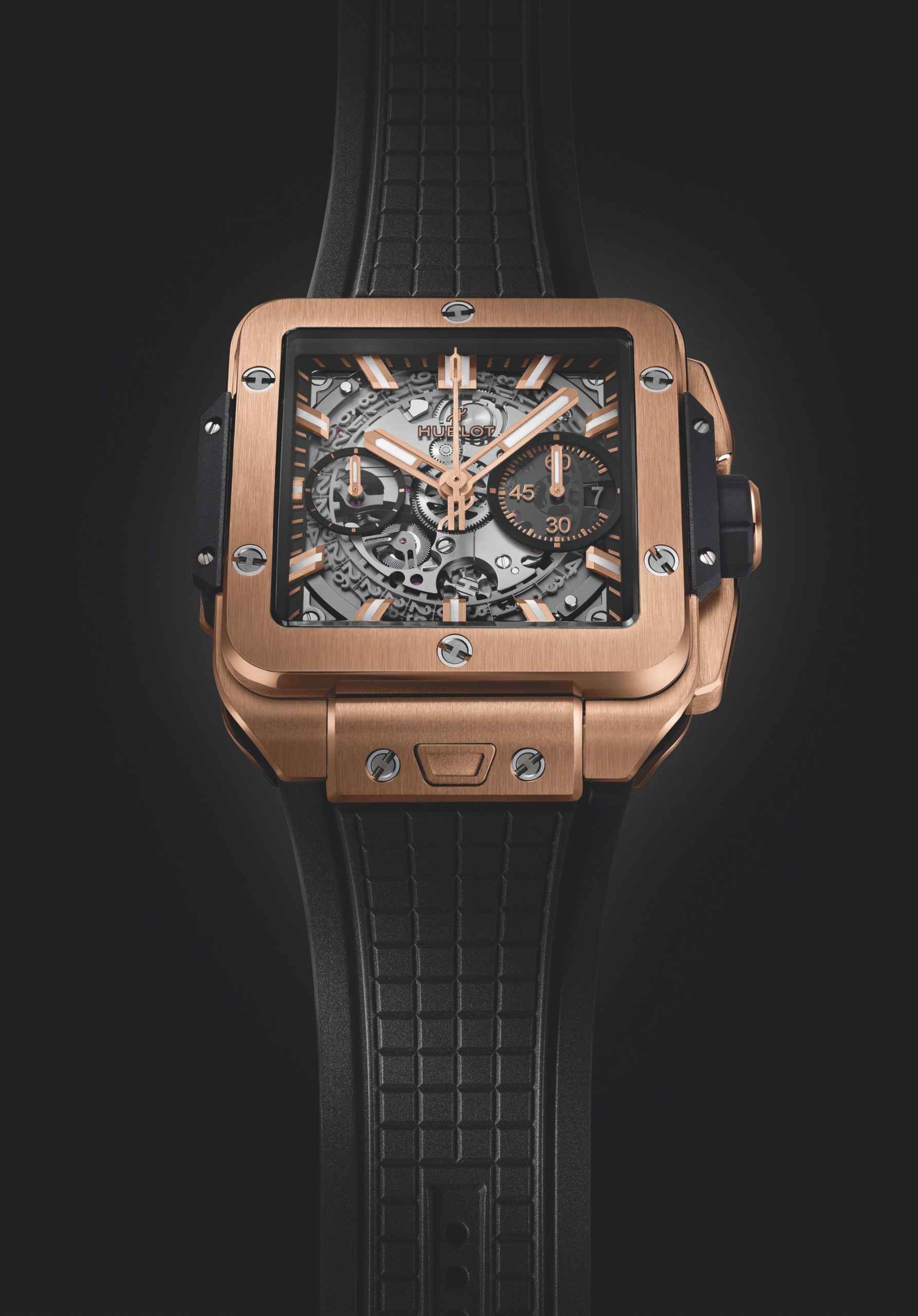 IMG_9081 Hublot Square Bang Unico King Gold 821.OX.0180.RX Replica 5