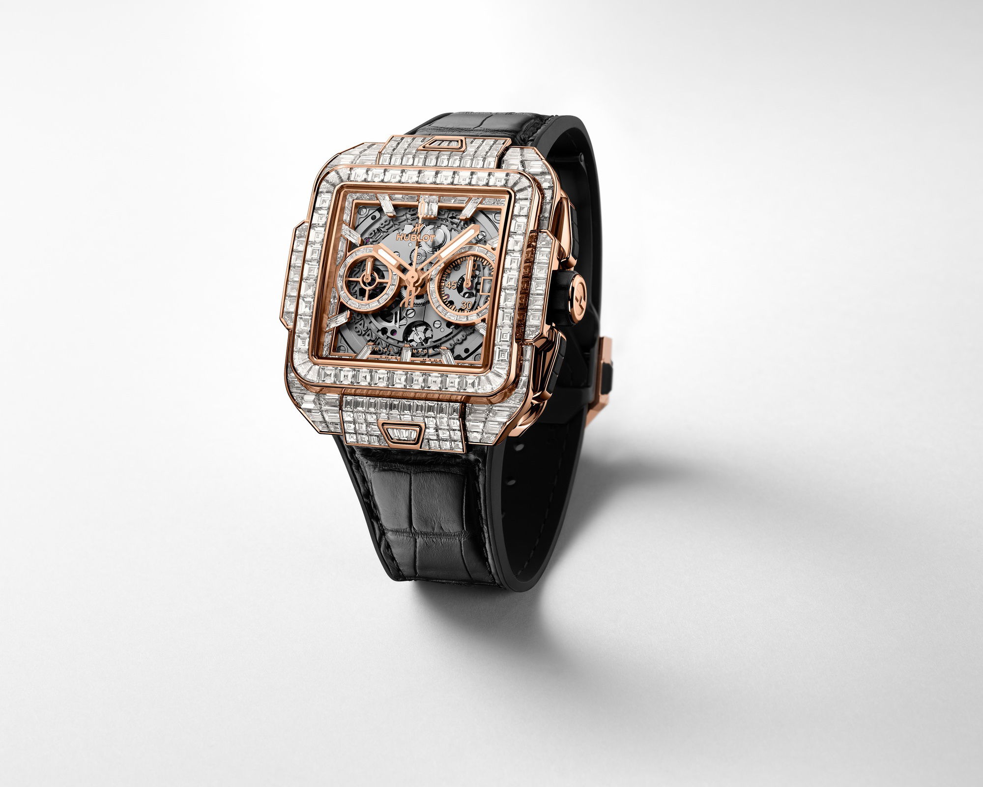 Hublot Square Bang Unico King Gold High Jewellery 821.OX.9018.LR.9904 Replica 5