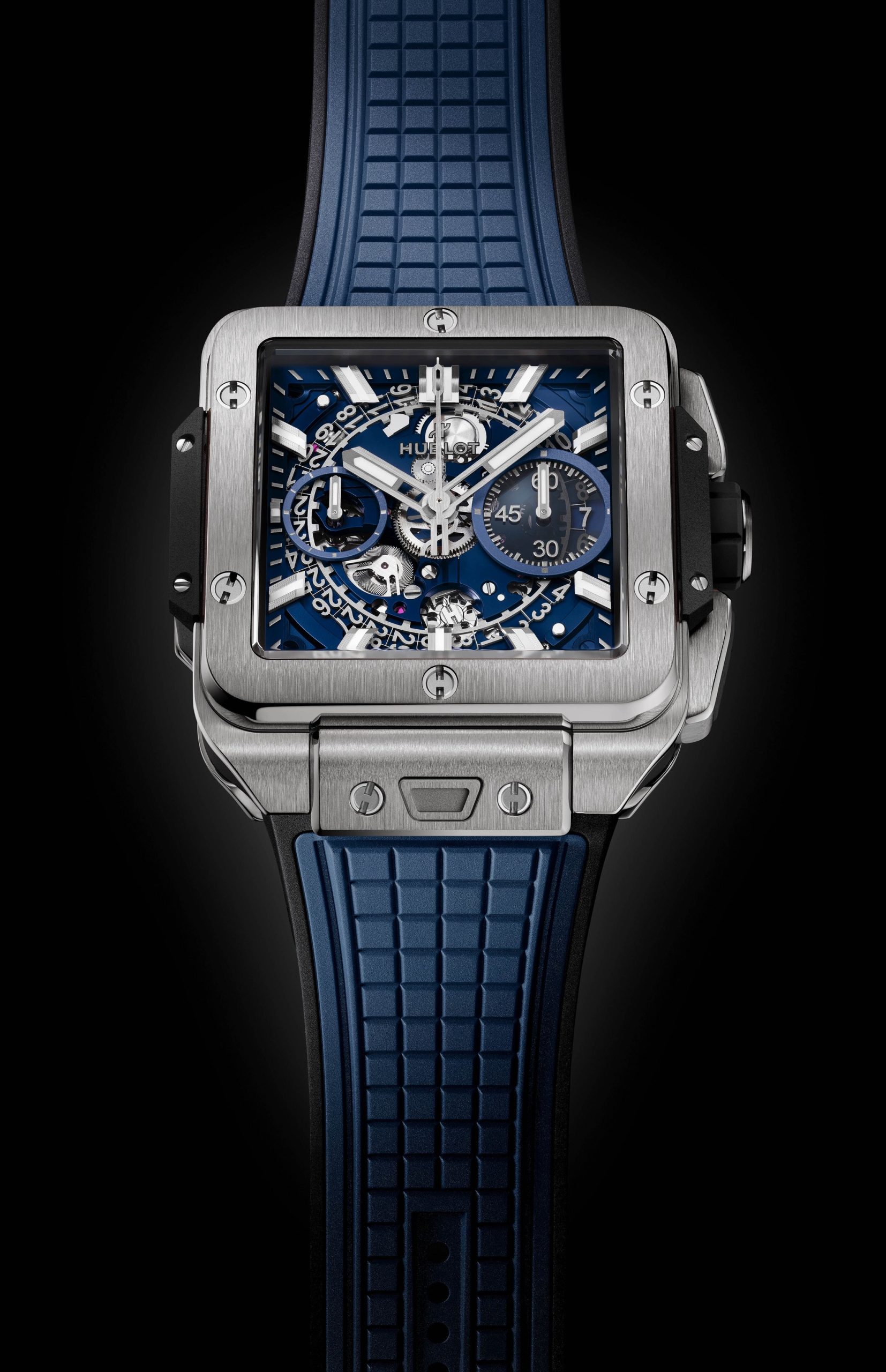 Hublot Square Bang Unico Titanium Blue 821.NX.5170.RX-SD Replica 5