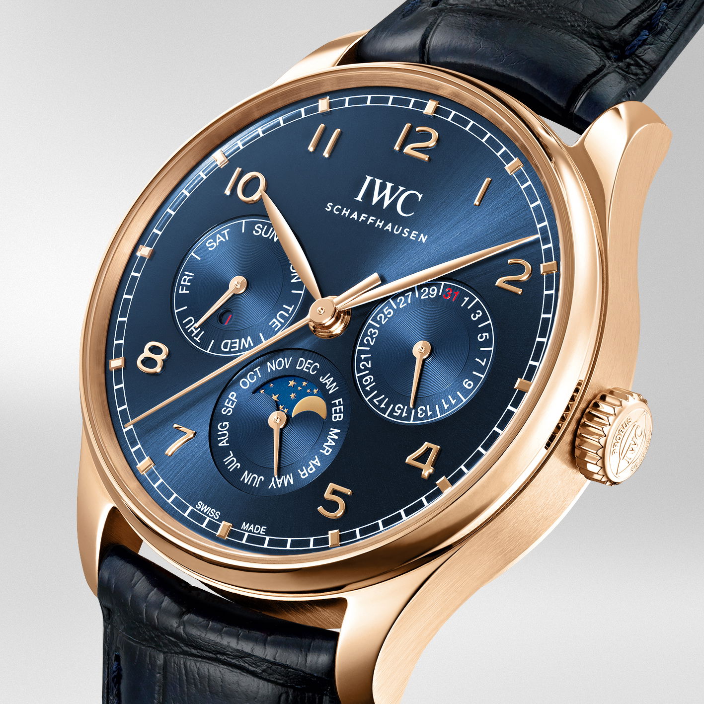 IMG_9081 IWC Portugieser Perpetual Calendar 42 Boutique Edition IW344205 Replica 5